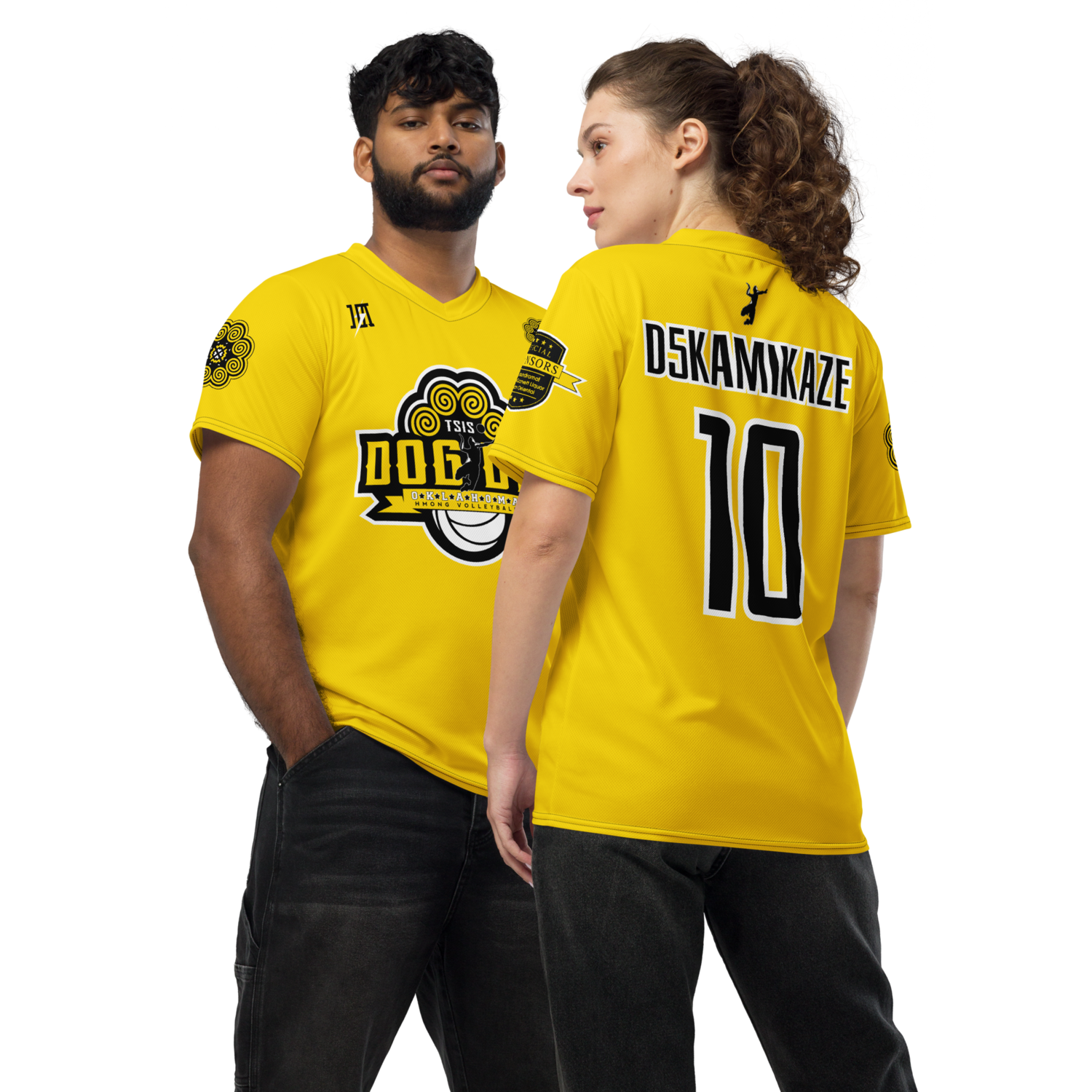 Tsis Dog Dig Sports Jersey &quot;D5KAMIKAZE #10&quot; (Gold Edition)