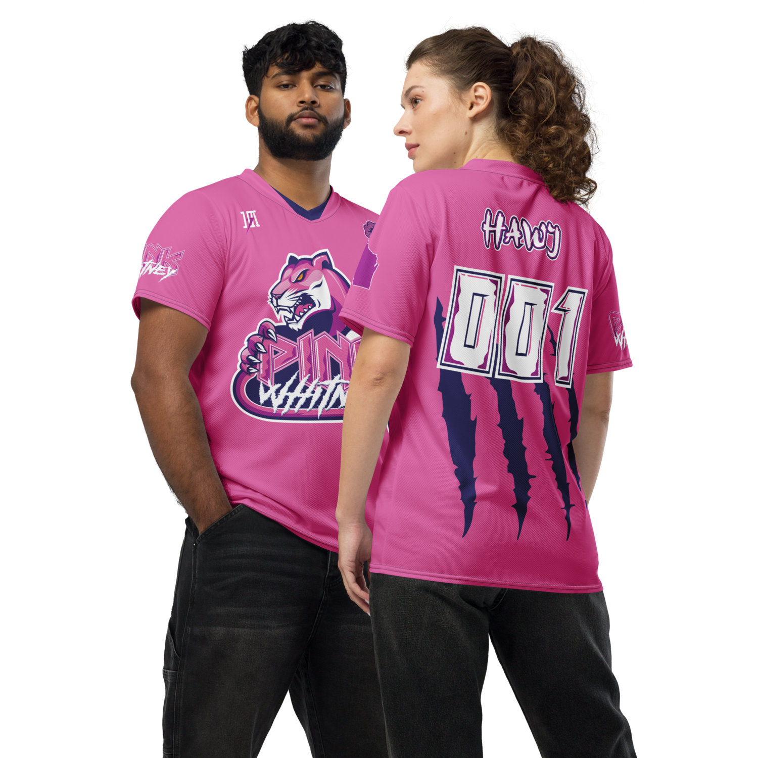 Pink Whitney Sports Jersey &quot;HAWJ #001&quot; (Pink Wiscon Edition)