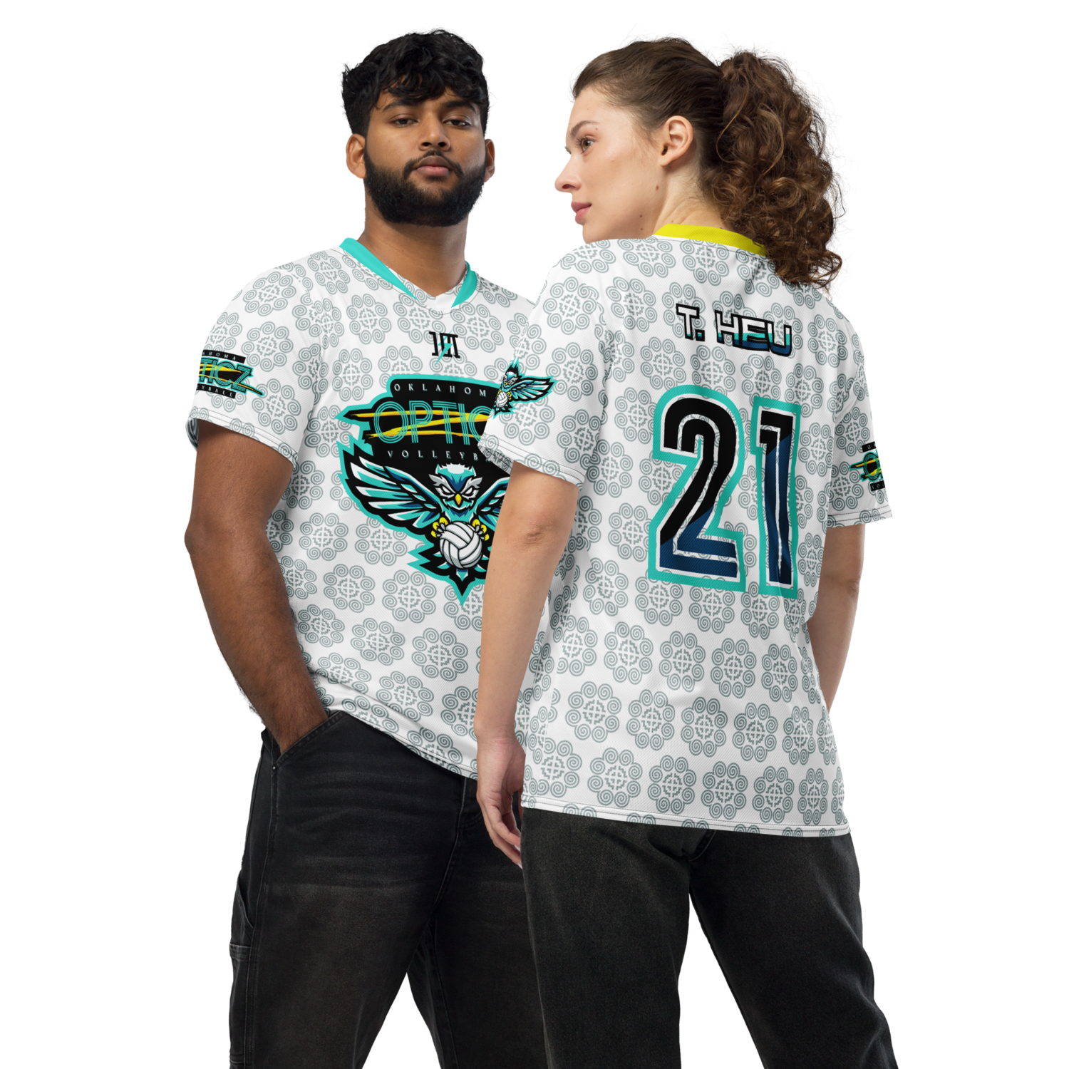 OPTICZ Sports Jersey &quot;T. HEU #21&quot; (White Edition)