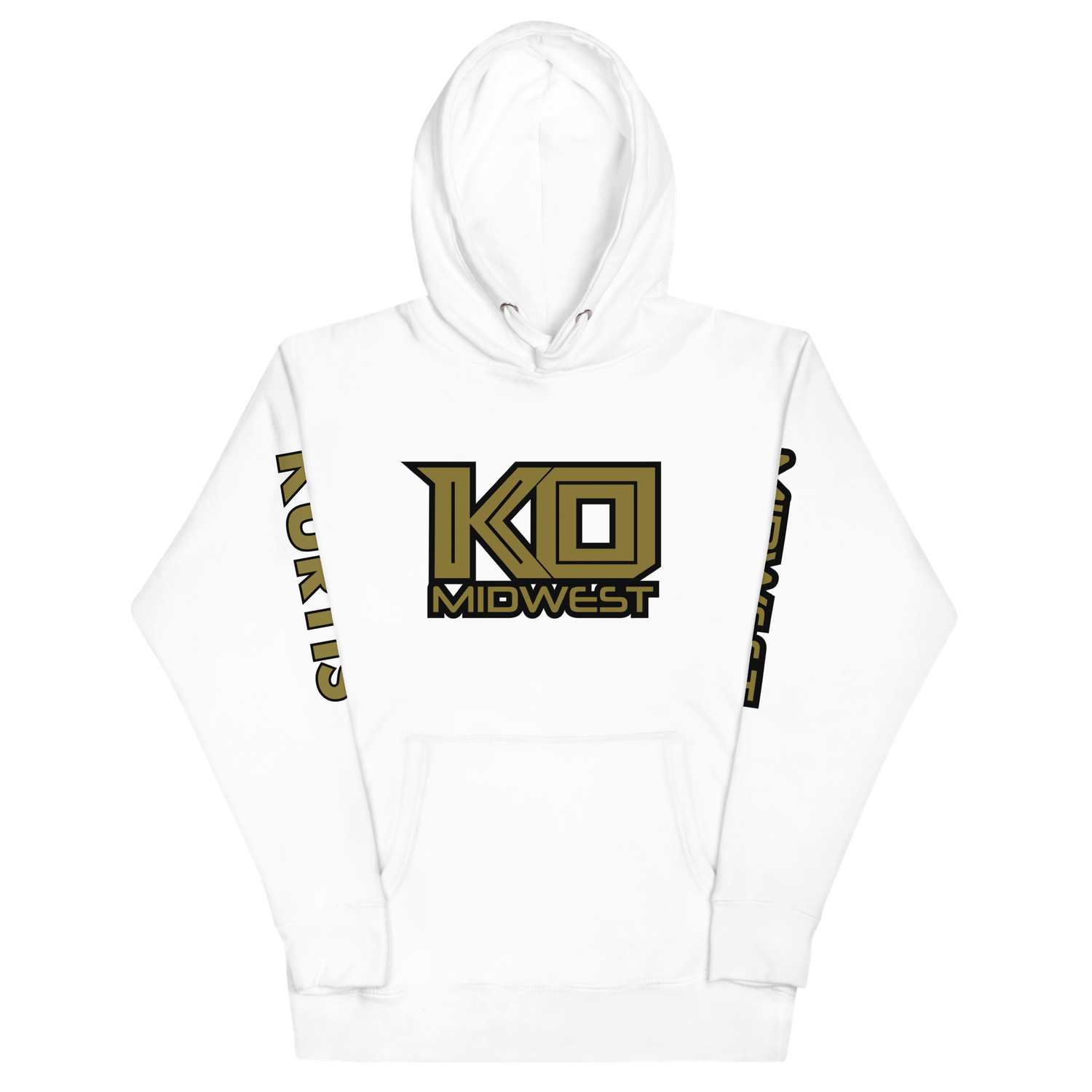 KO Volleyball Hoodie &quot;KURTIS&quot; (WHITE GOLD Edition)