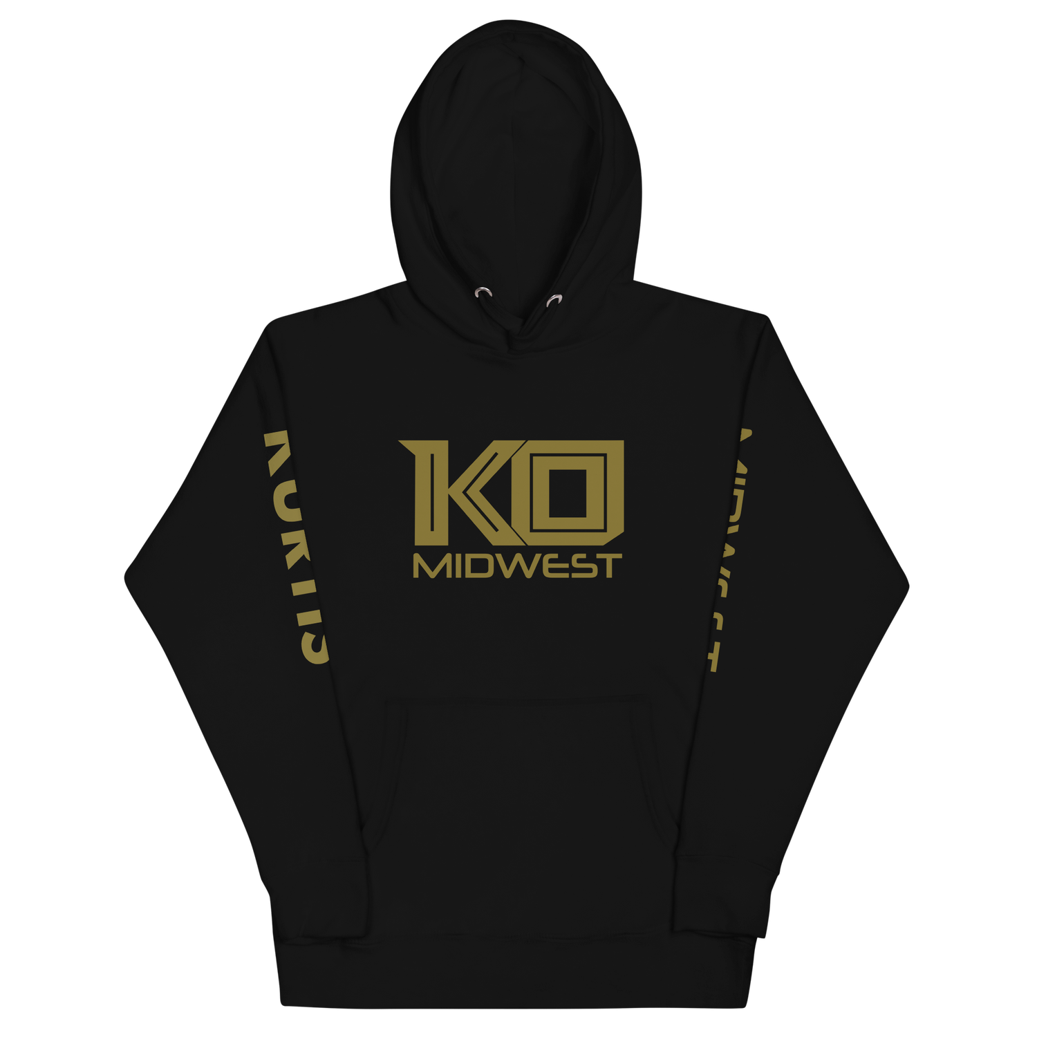 KO Volleyball Hoodie &quot;KURTIS&quot; (BLACK GOLD Edition)