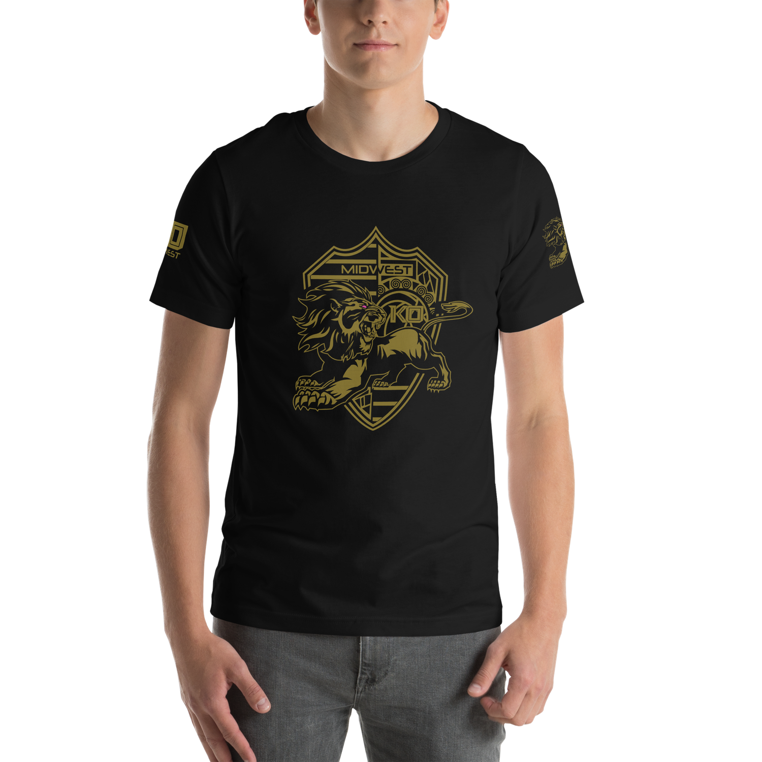 KO Vollleyball Fan Tee Unisex t-shirt (BLK GOLD Edition)