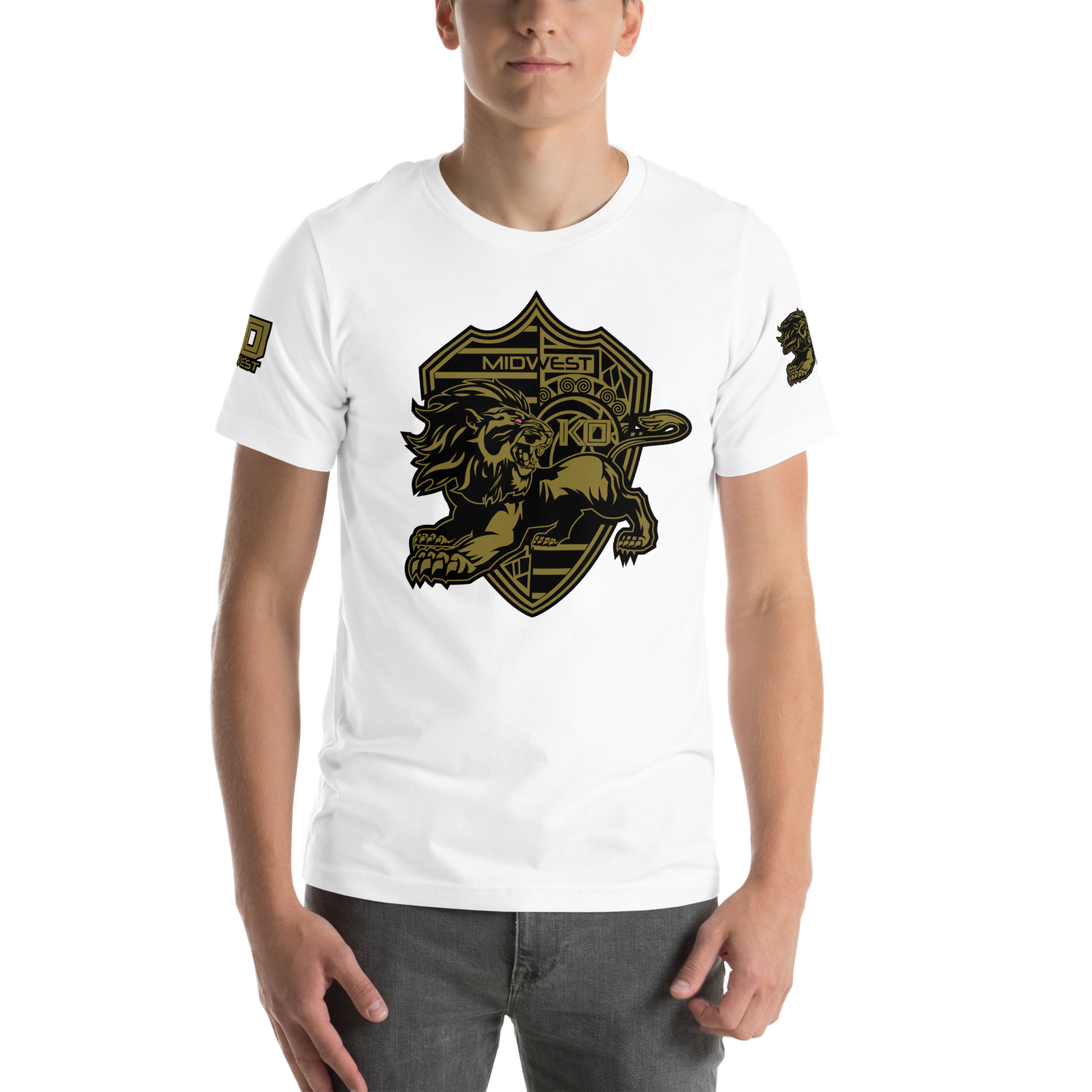 KO Vollleyball Fan Tee Unisex t-shirt (WHT GOLD Edition)