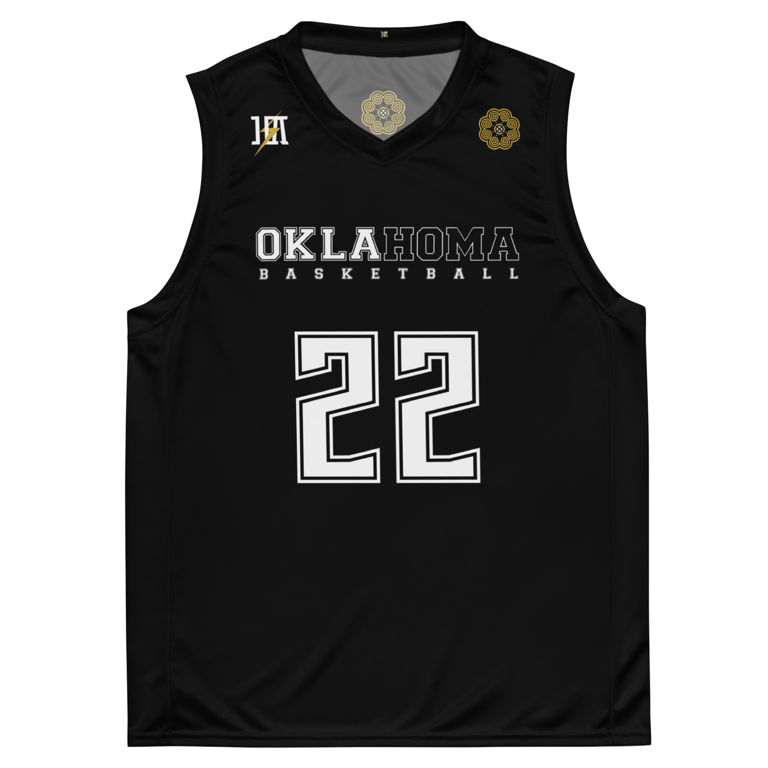 Oklahoma Basketball Jersey &quot;XIONG #22&quot; (Black Edition)