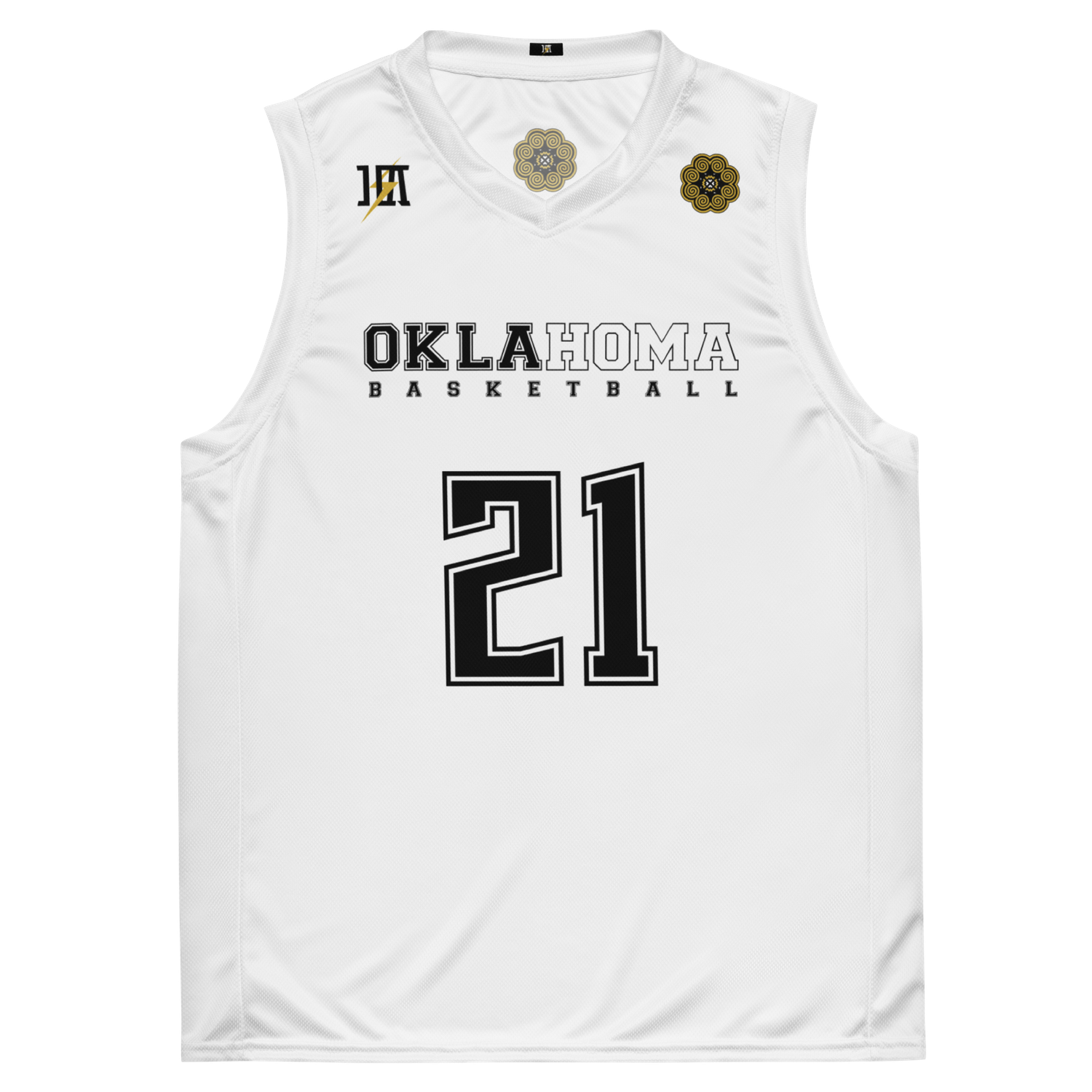 Oklahoma Basketball Jersey &quot;XIONG #21&quot; (White Edition)