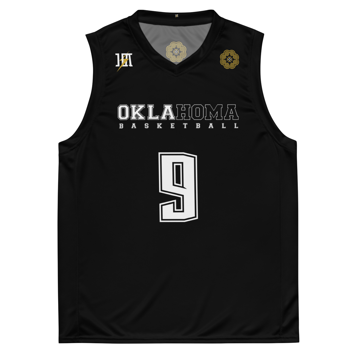 Oklahoma Basketball Jersey &quot;XIONG #9&quot; (Black Edition)