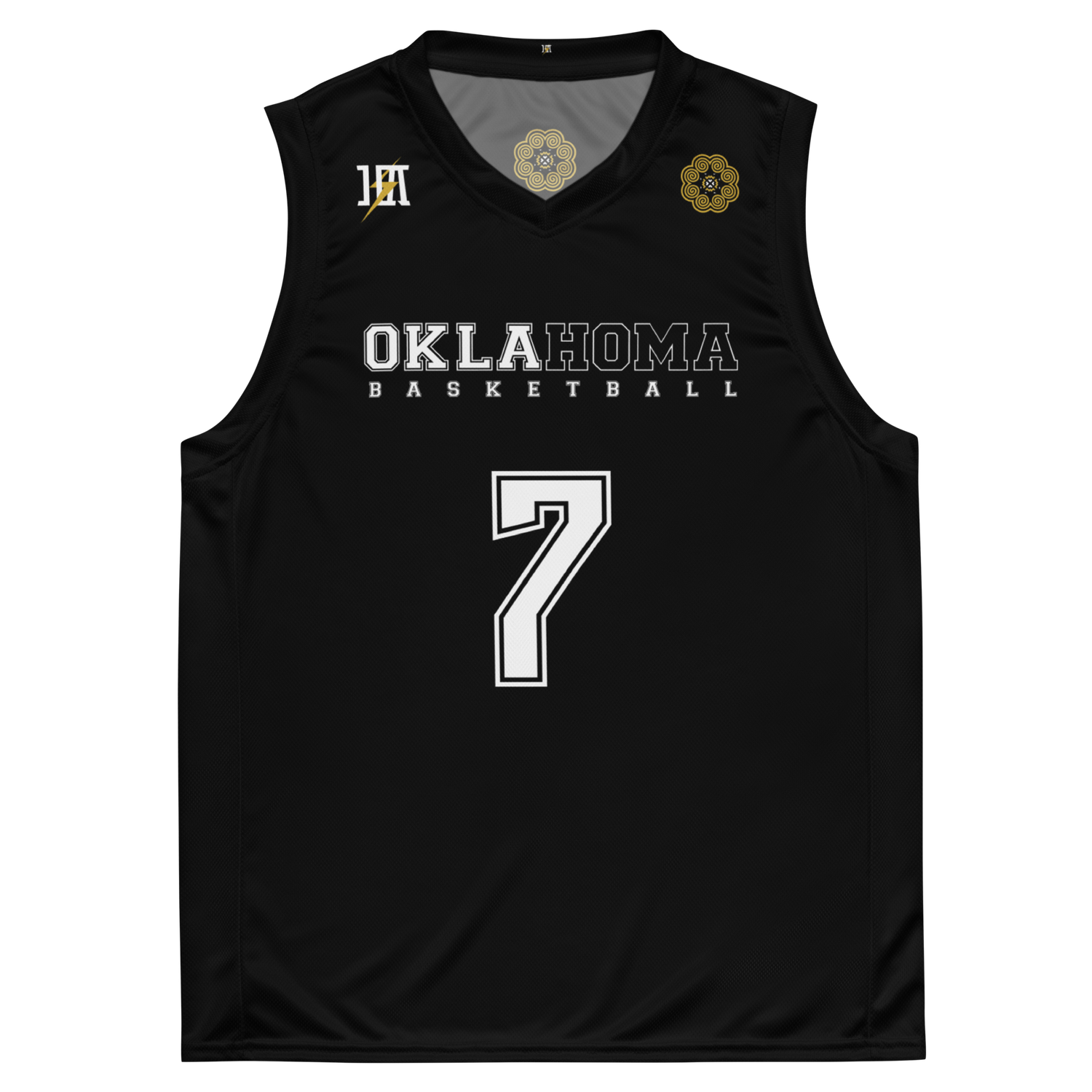 Oklahoma Basketball Jersey &quot;XIONG #7&quot; (Black Edition)