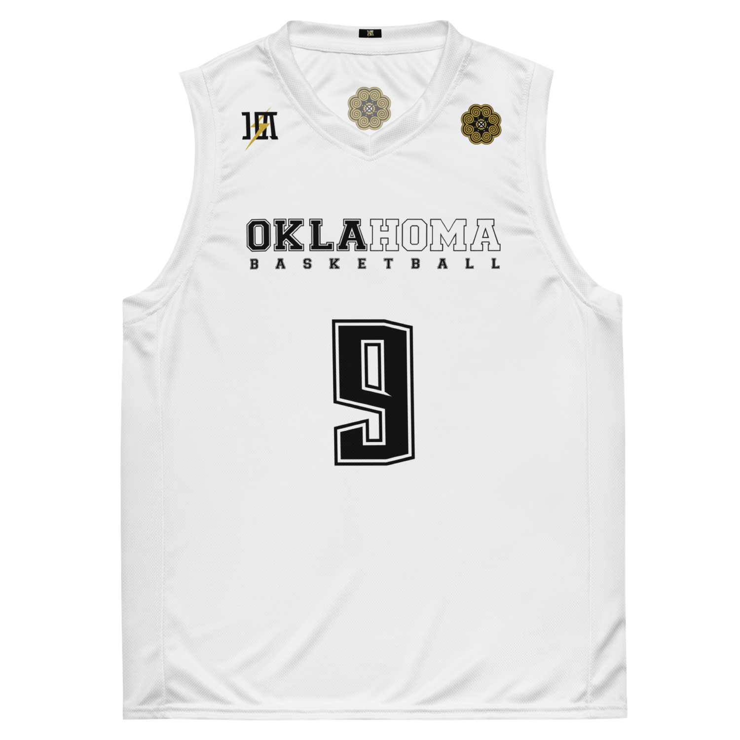 Oklahoma Basketball Jersey &quot;XIONG #9&quot; (White Edition)
