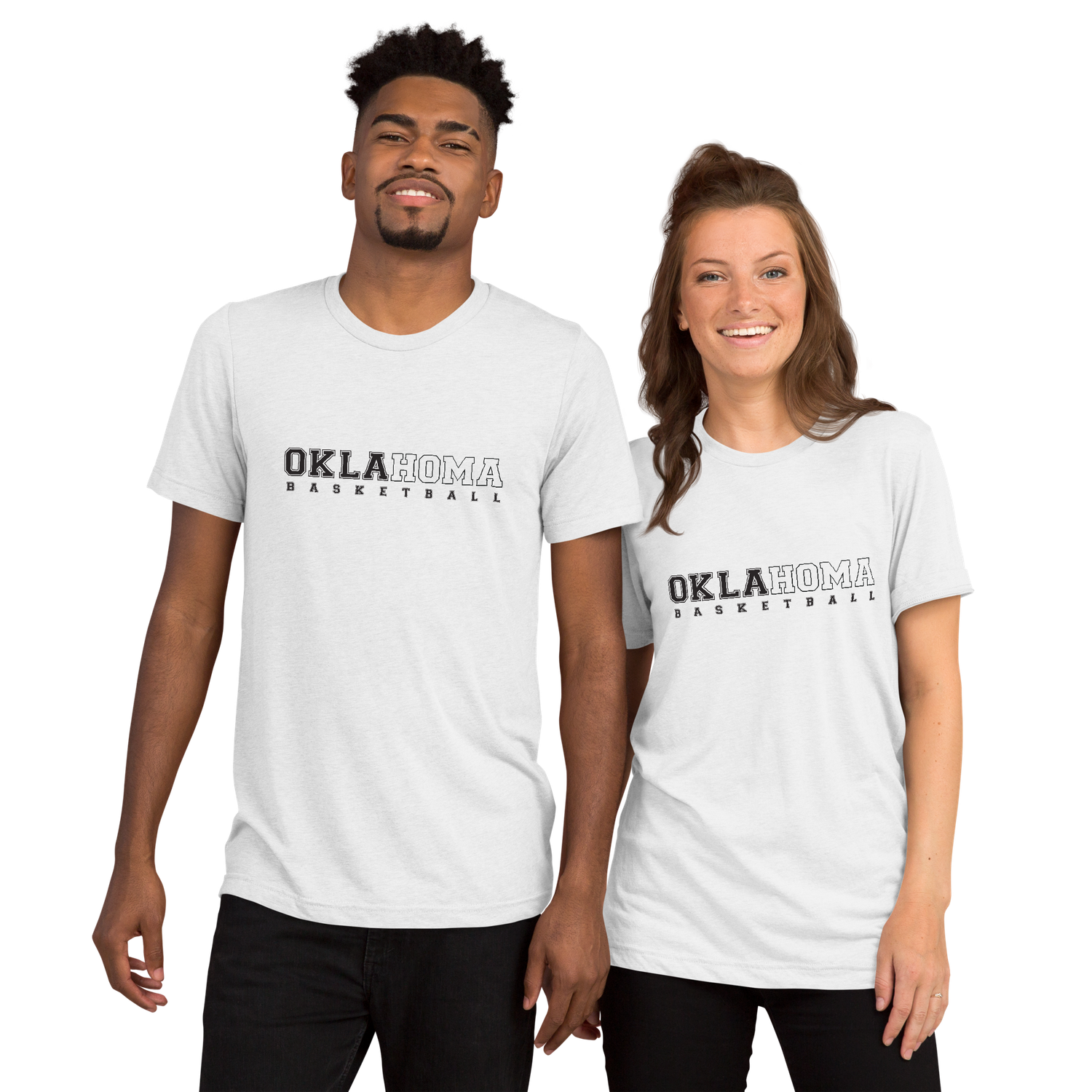 OKLAHOMA Basketball Short Sleeve Tee (White Edition)