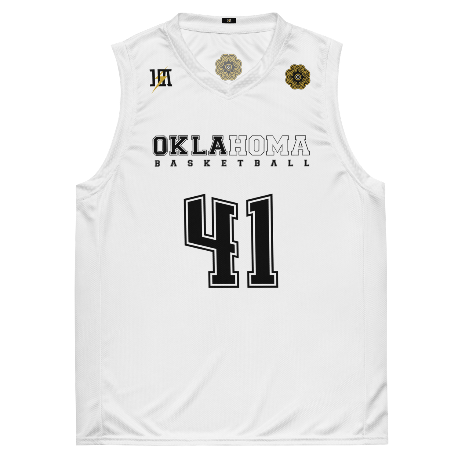 Oklahoma Basketball Jersey &quot;XIONG #41&quot; (White Edition)