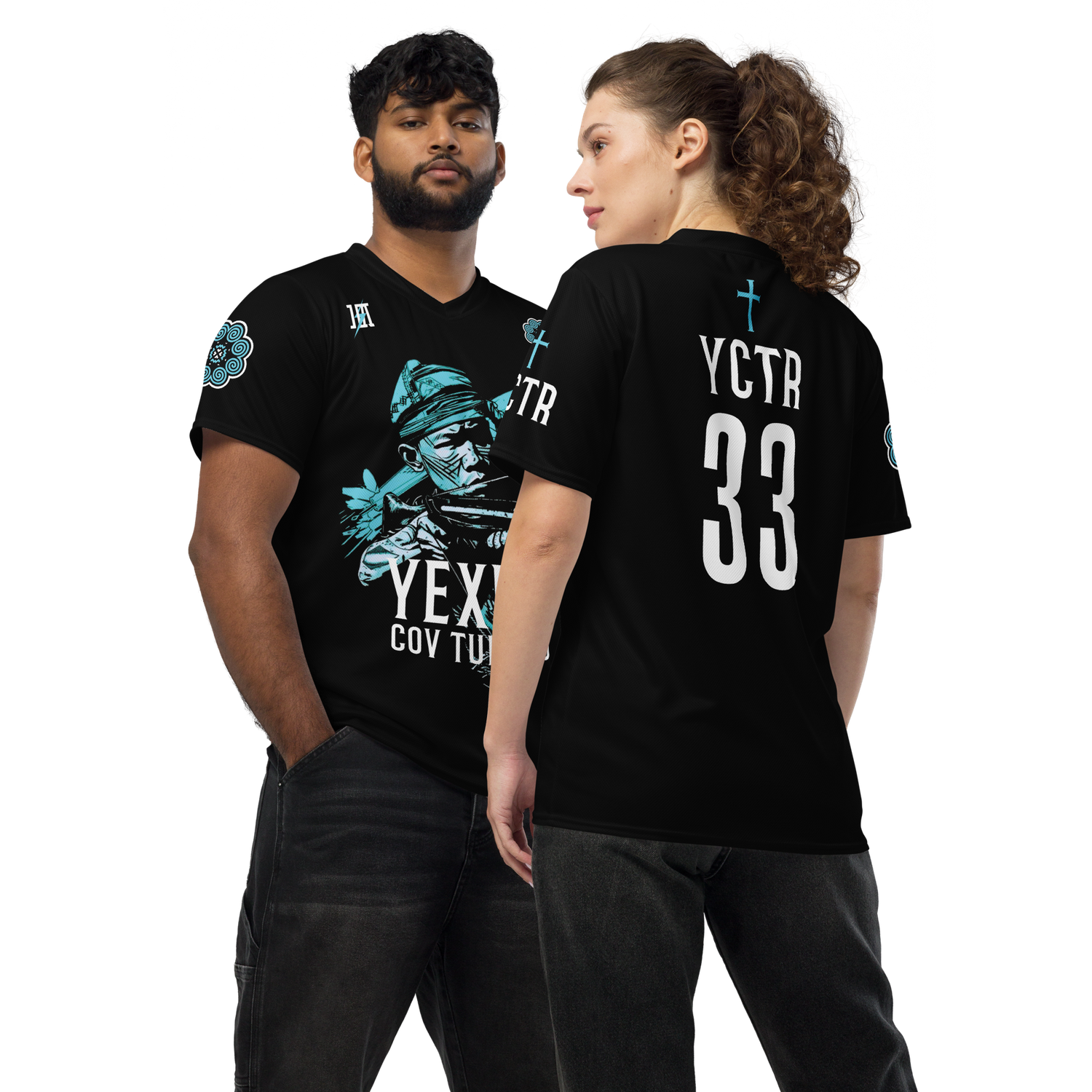 YCTR Sports Jersey &quot;#33&quot; (BLKTEA Edition)
