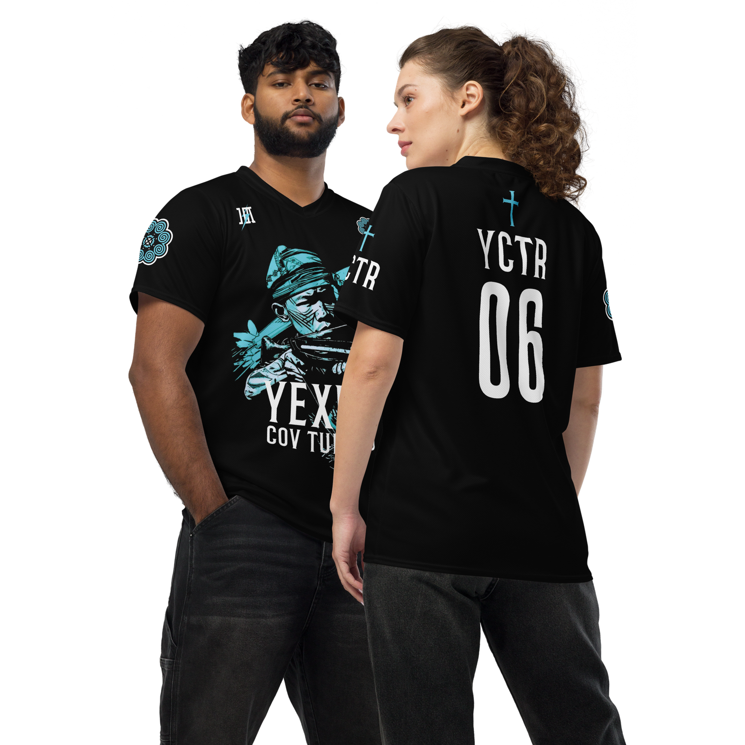 YCTR Sports Jersey &quot;#06&quot; (BLKTEA Edition)