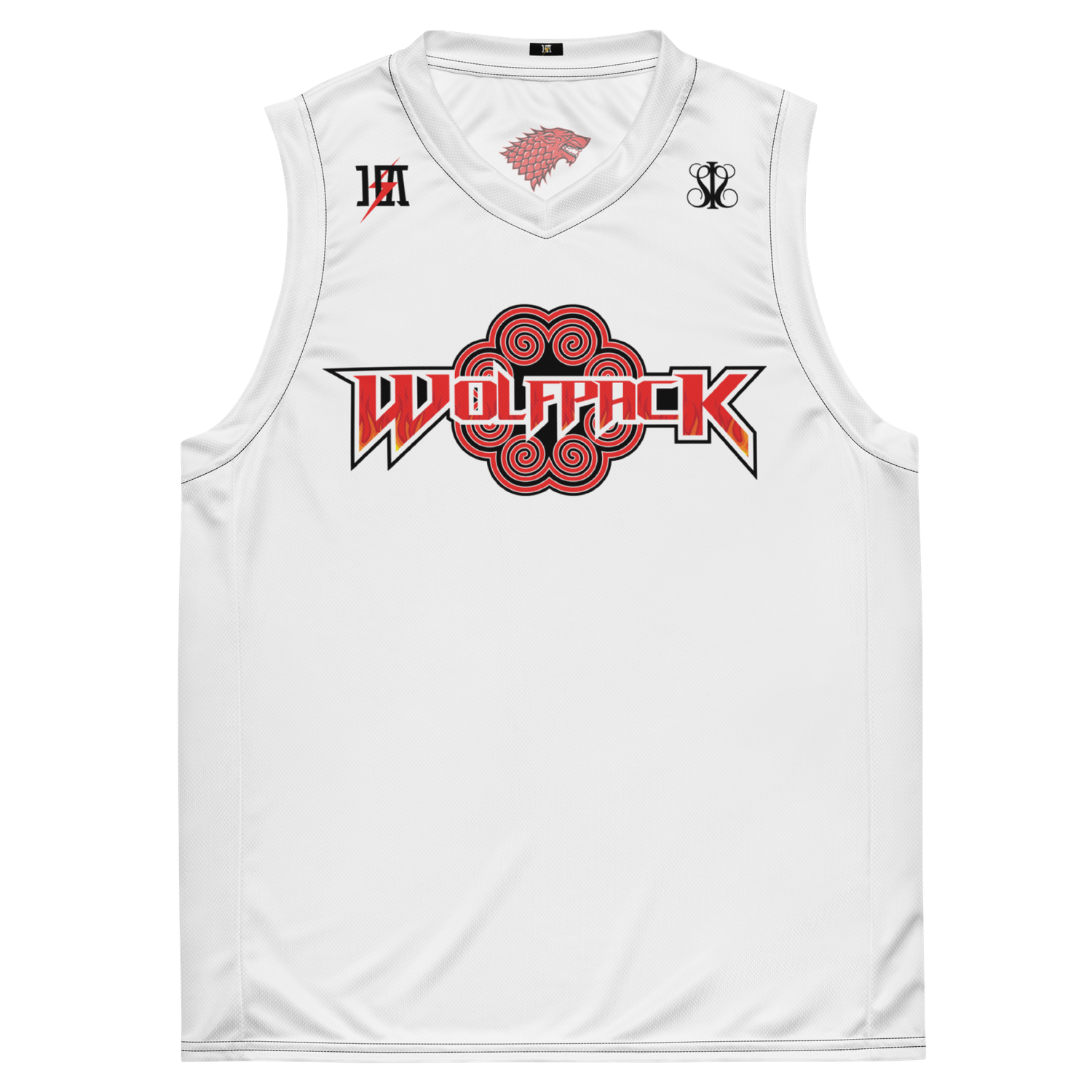 WOLFPACK Sleeveless Jersey &quot;XIONG&quot; (Blanca Edition)