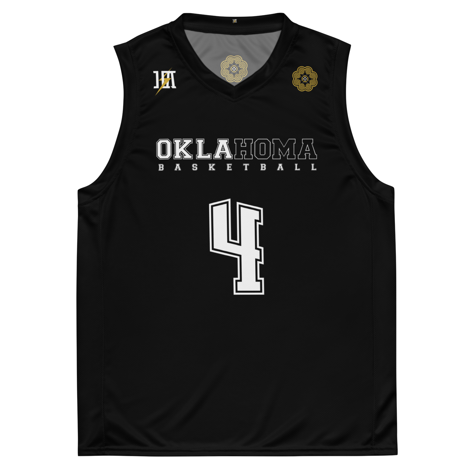 Oklahoma Basketball Jersey &quot;B.THAO #4&quot; (Black Edition)