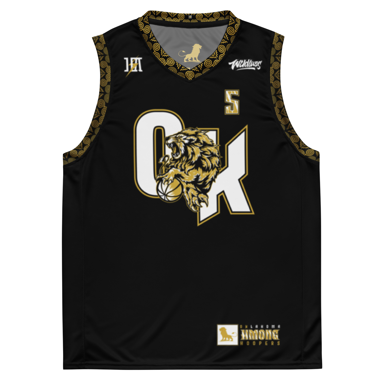OK HOOPERS Jersey "VANG #5" (BLK/GOLD Edition)