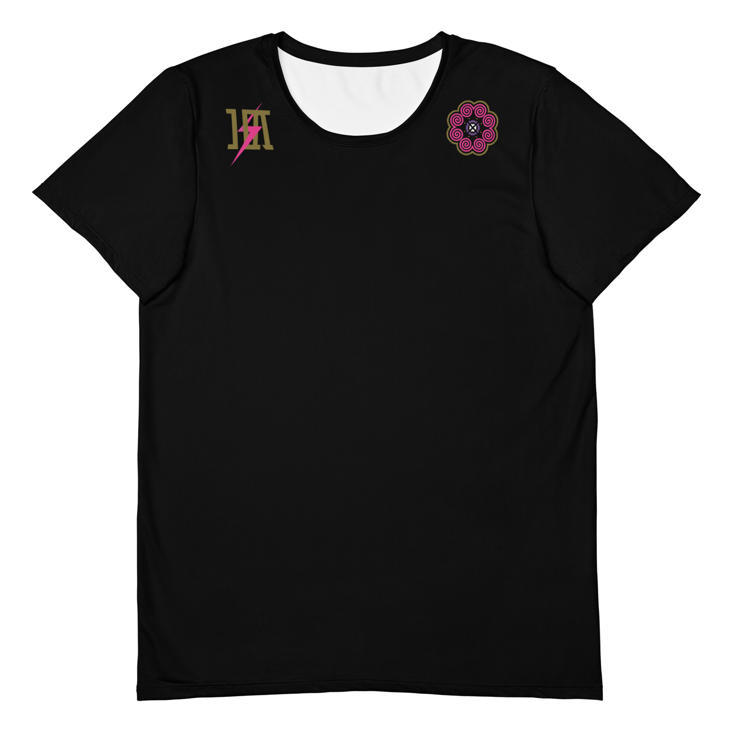 DV Men's Dragon Running Athletic Tee BLK