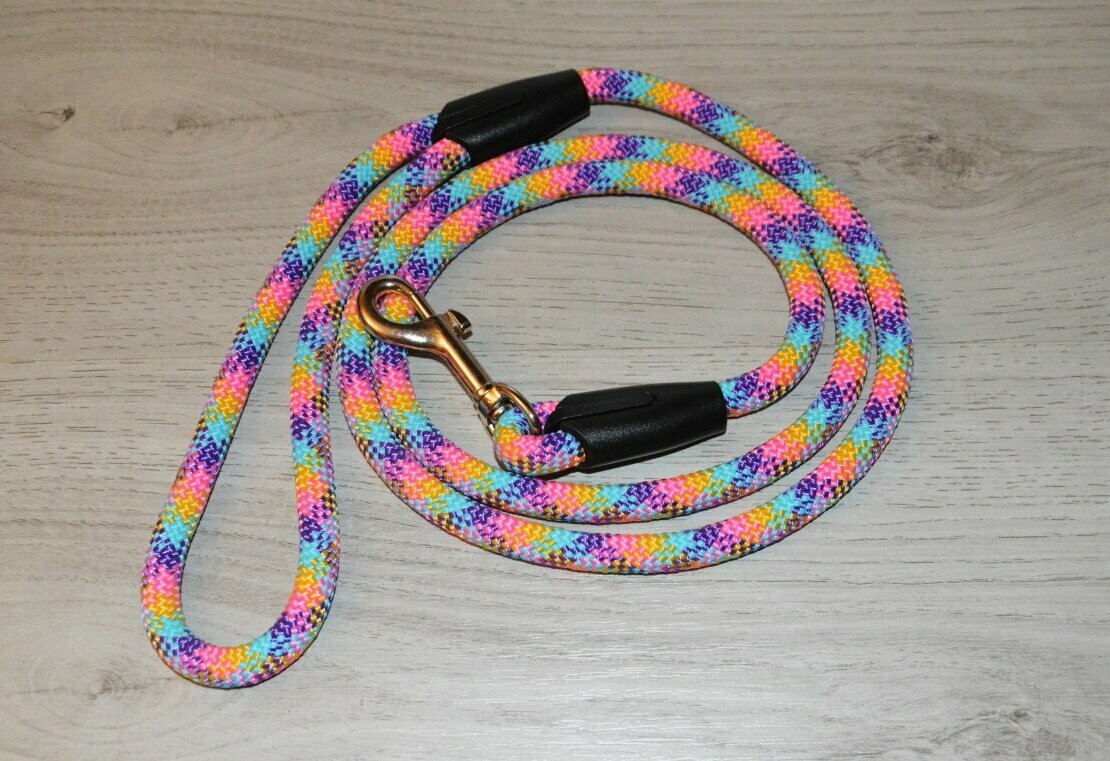 Clip Lead Premium 10mm, Colour: Multi Neon