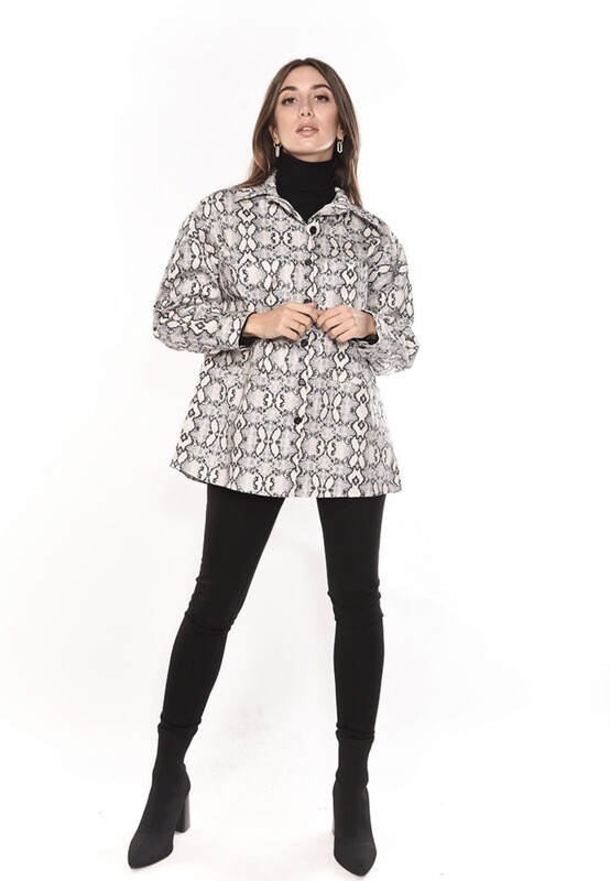 Hemd snake print