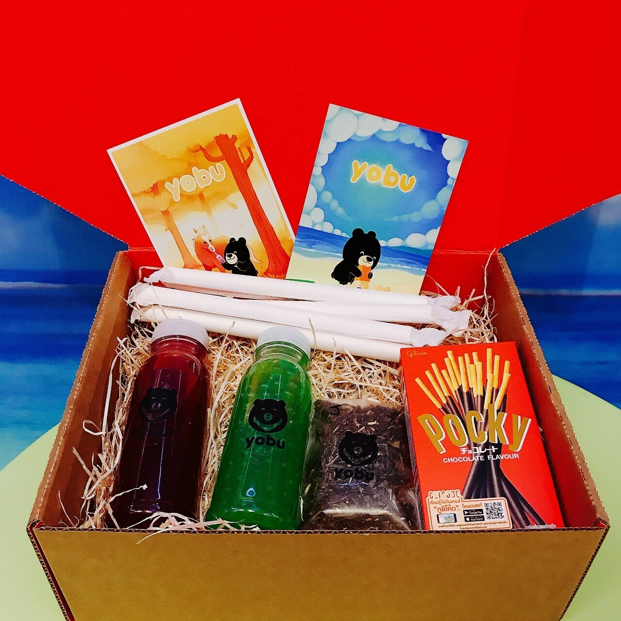 Bubble Tea Making Postal Gift Box Fruit Tea