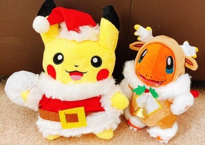 Christmas Pokemon Plushie Toy