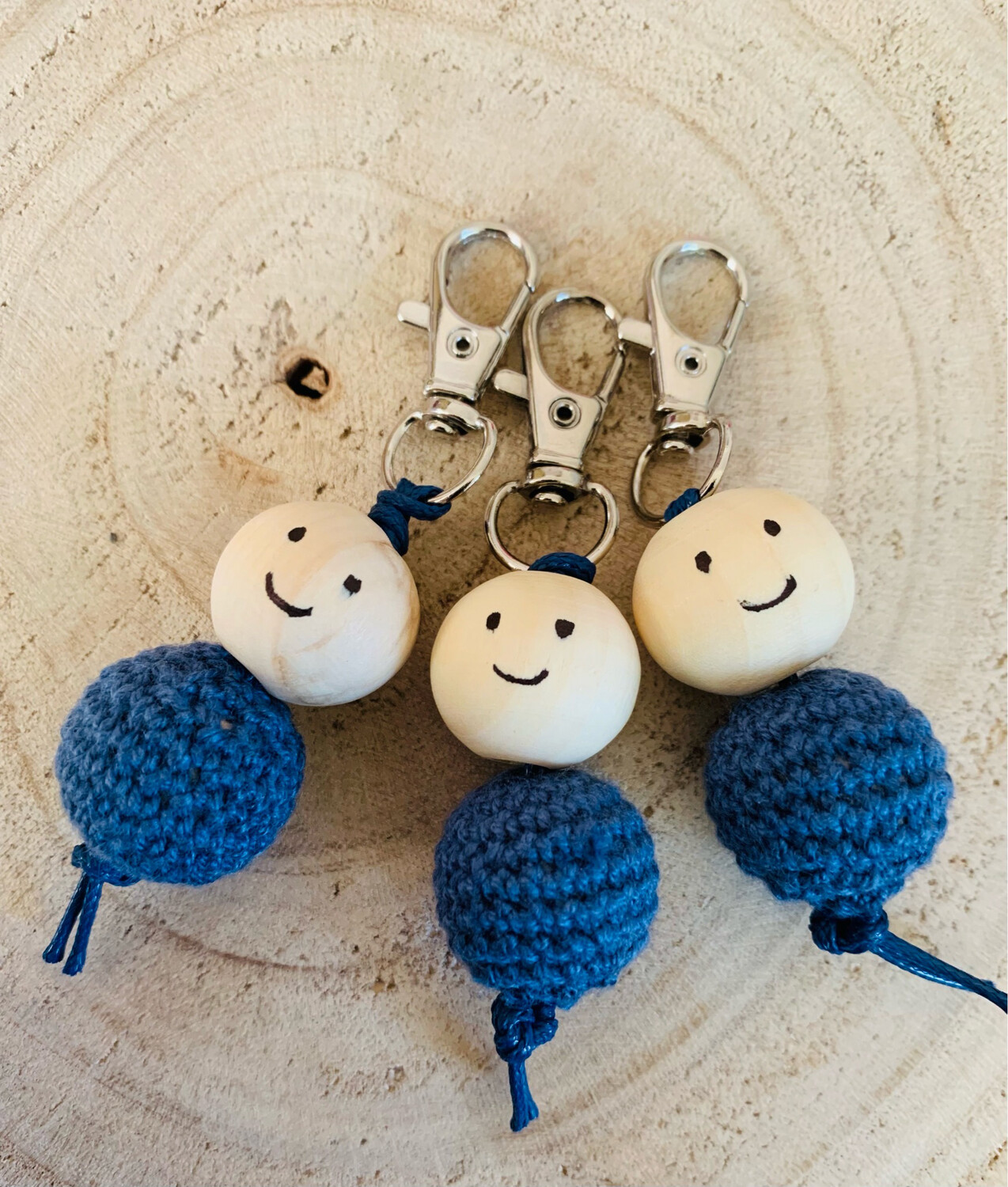 Gelukspopje Donker Blauw