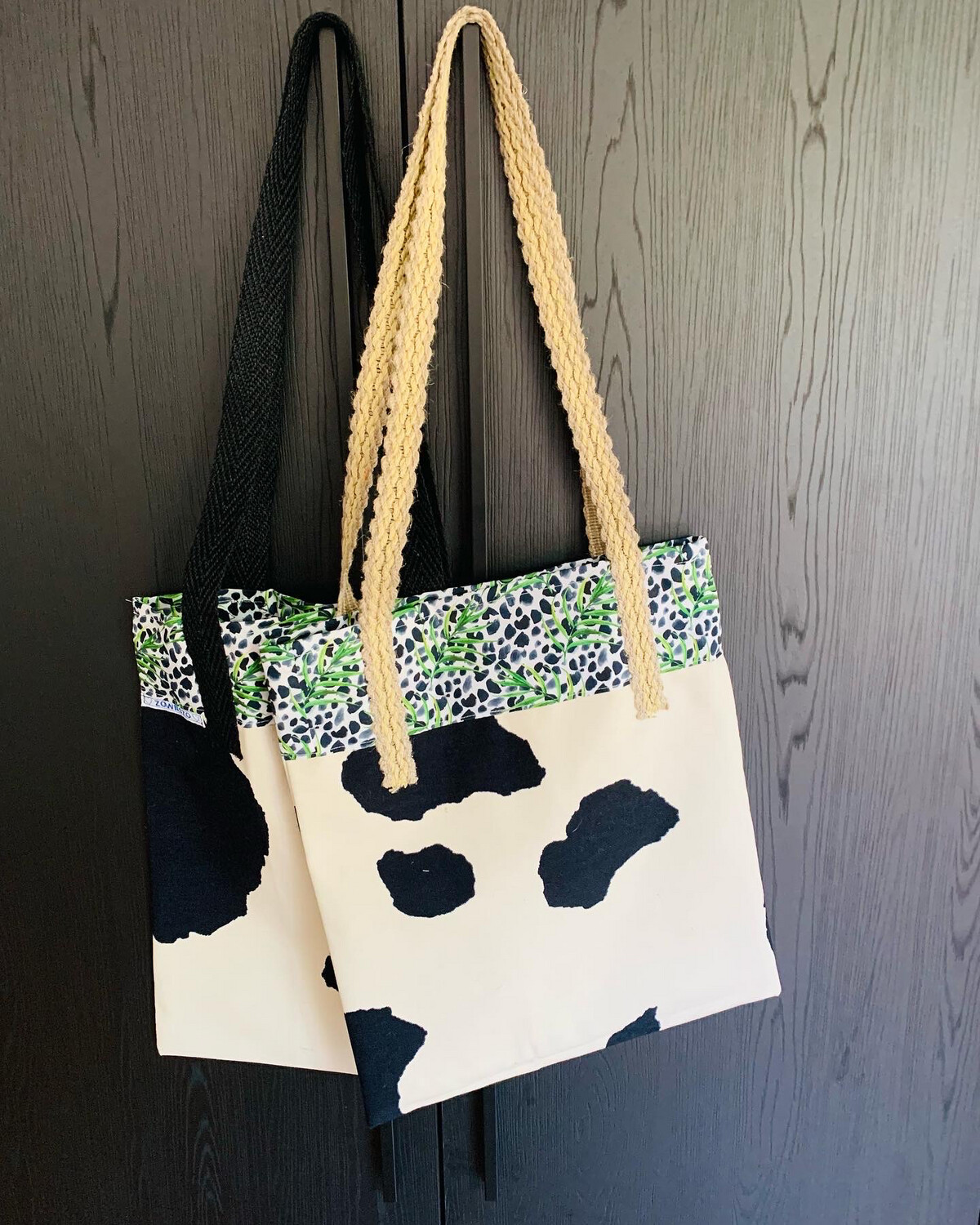 Tas Koeienprint