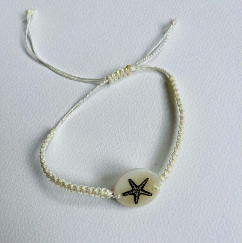 Macramé Armbandje Zeester ?