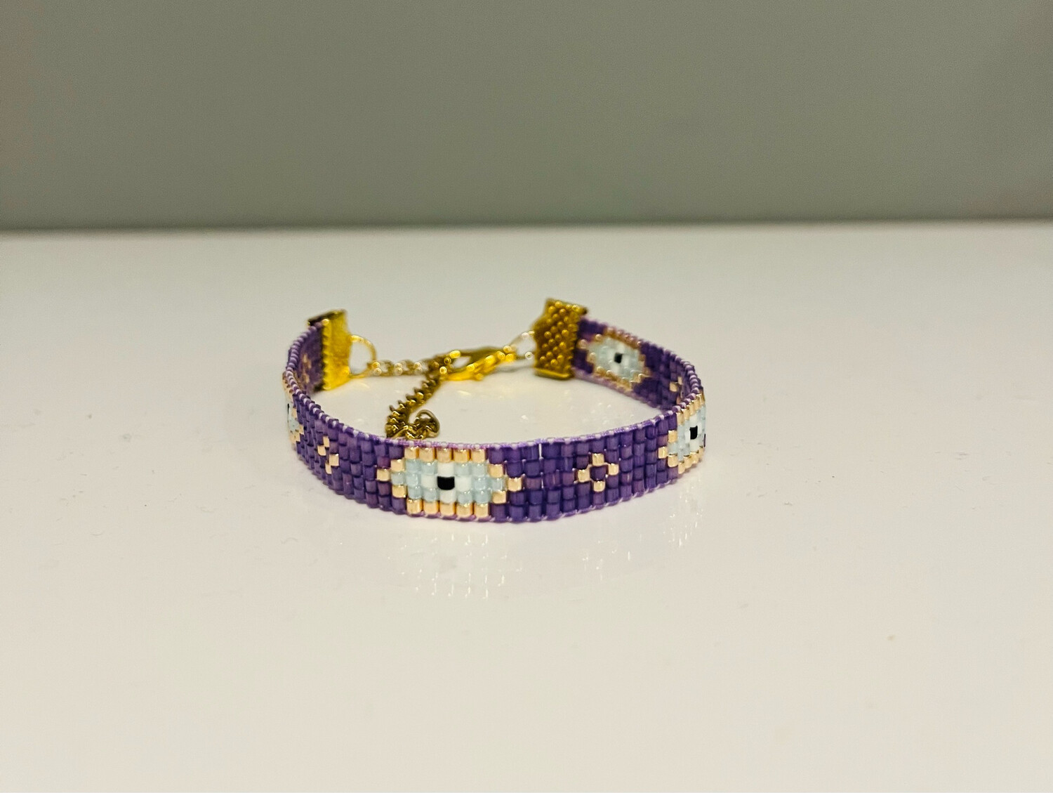 Armband Miyuki Purple ?️