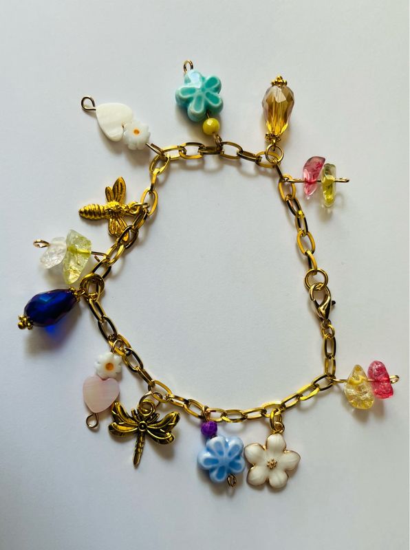Bedelarmbandje Flower