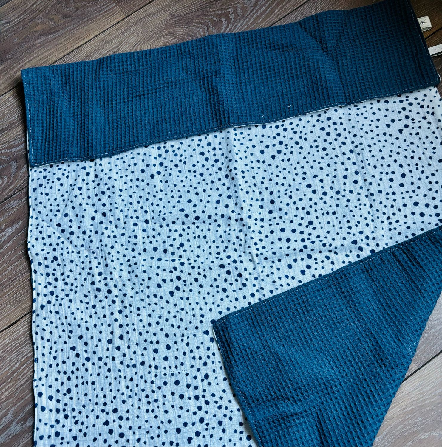 Baby deken dark blue