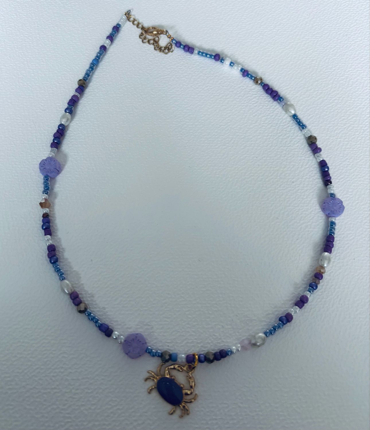 Ketting krab purple