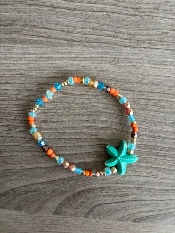 Armband zeester multicolor