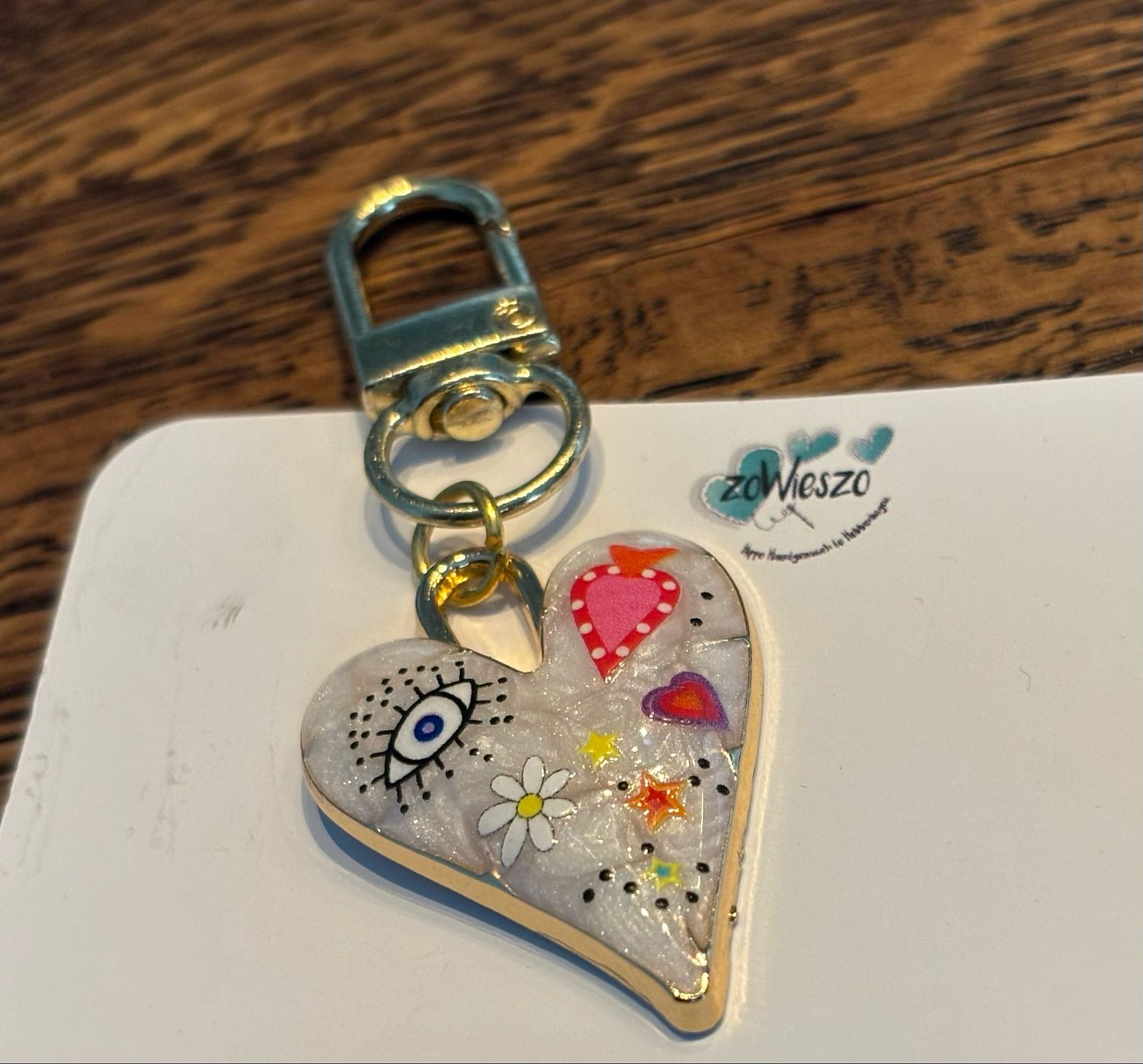 Sleutelhanger hartje