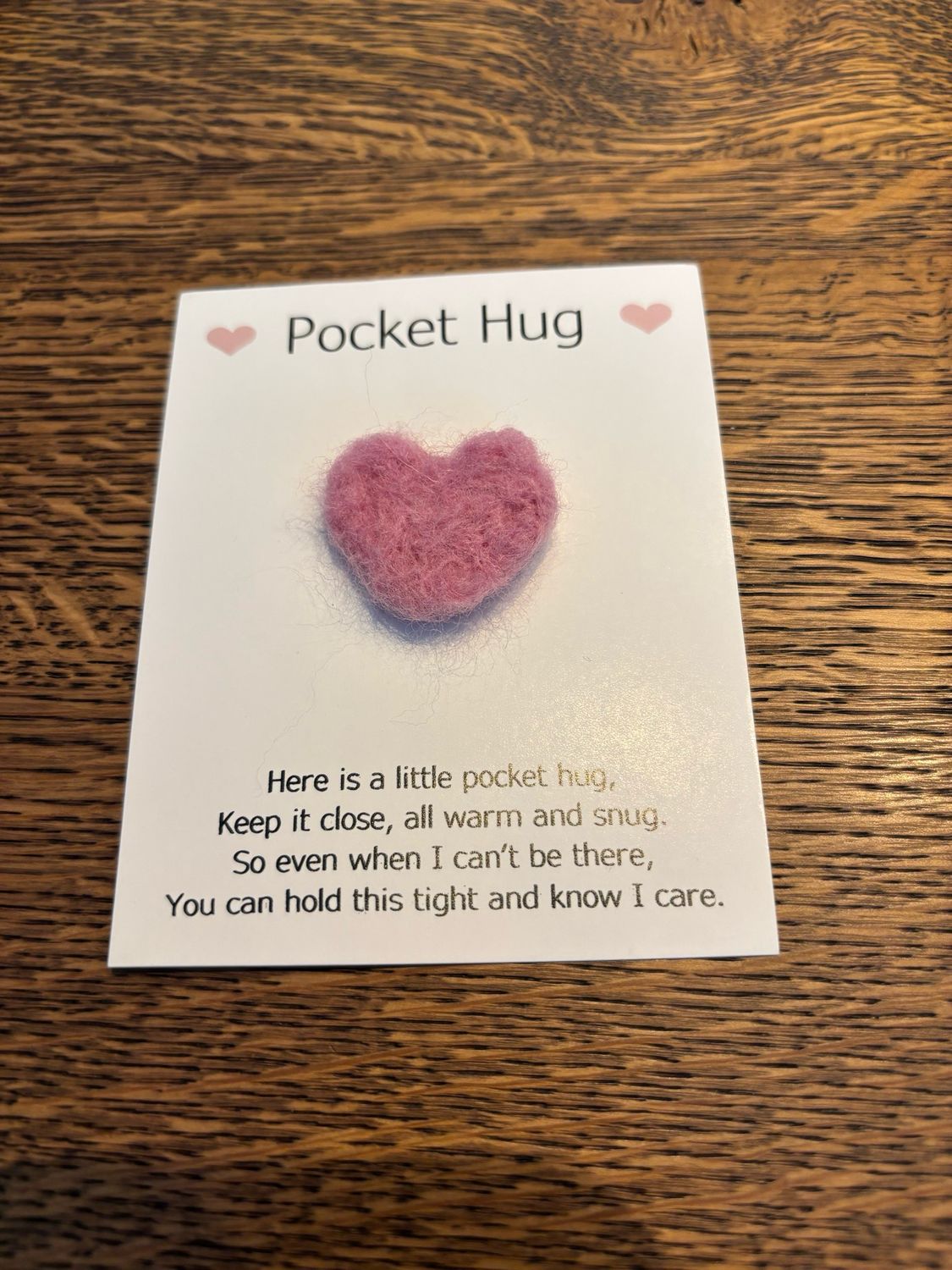 Pocket hug ?