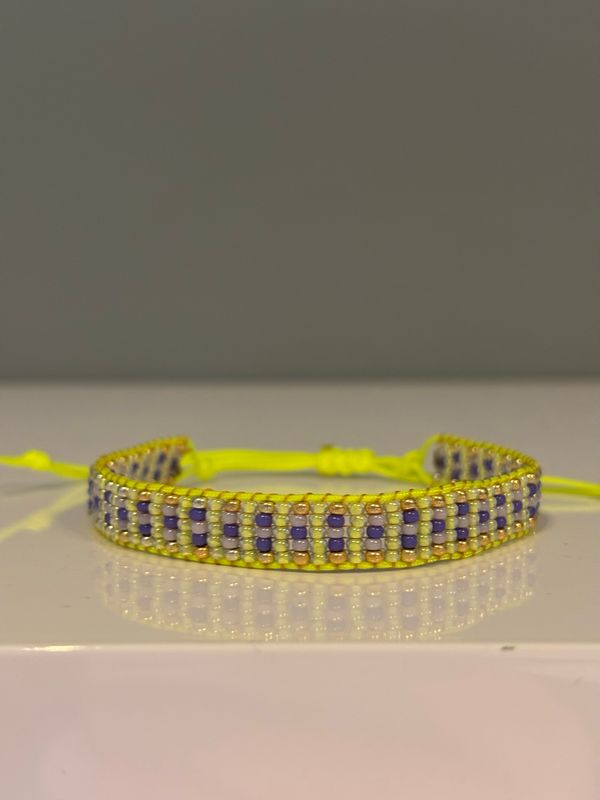 Armband miyuki yellow