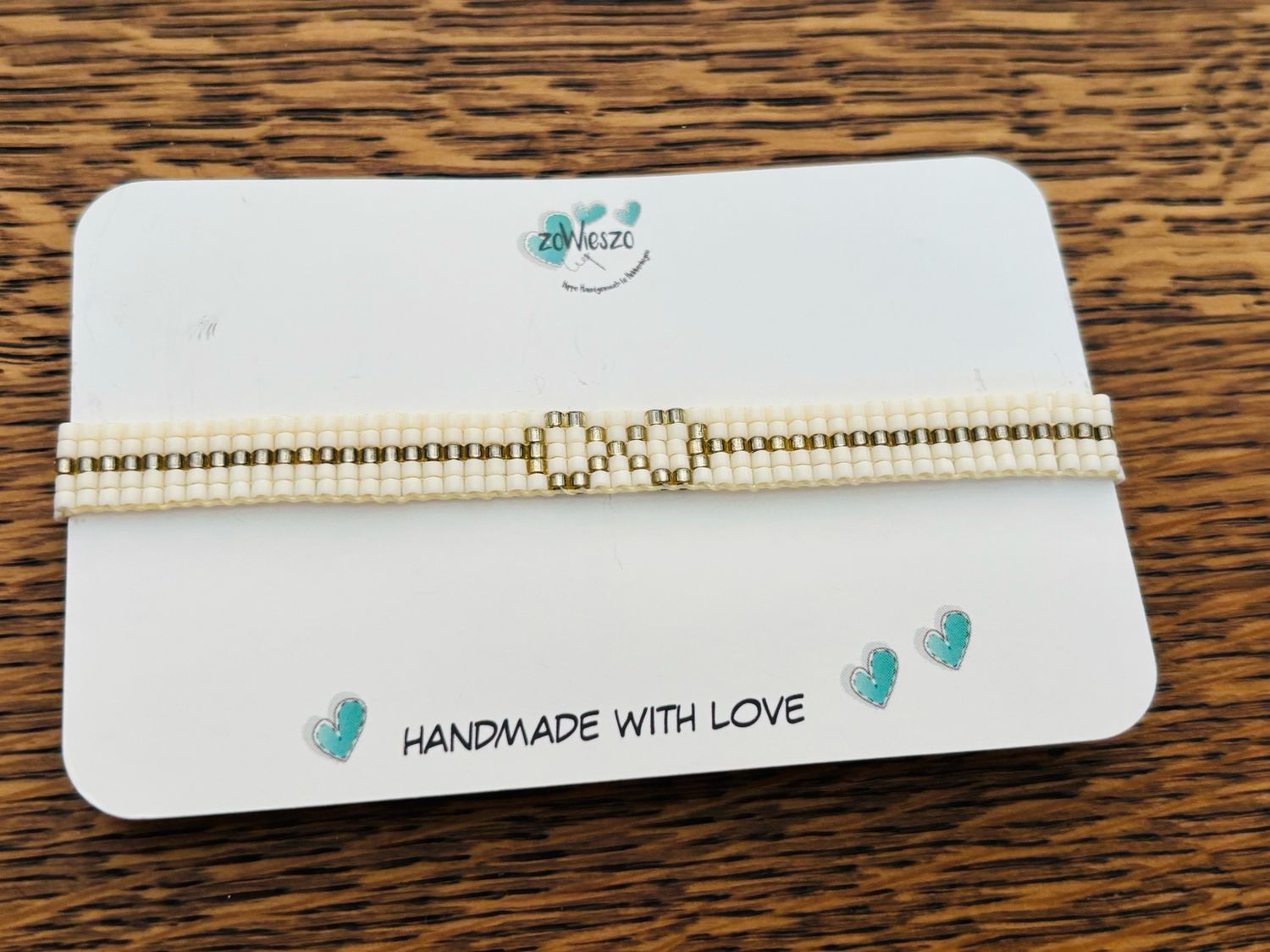 Armband miyuki infinity ♾️ gold