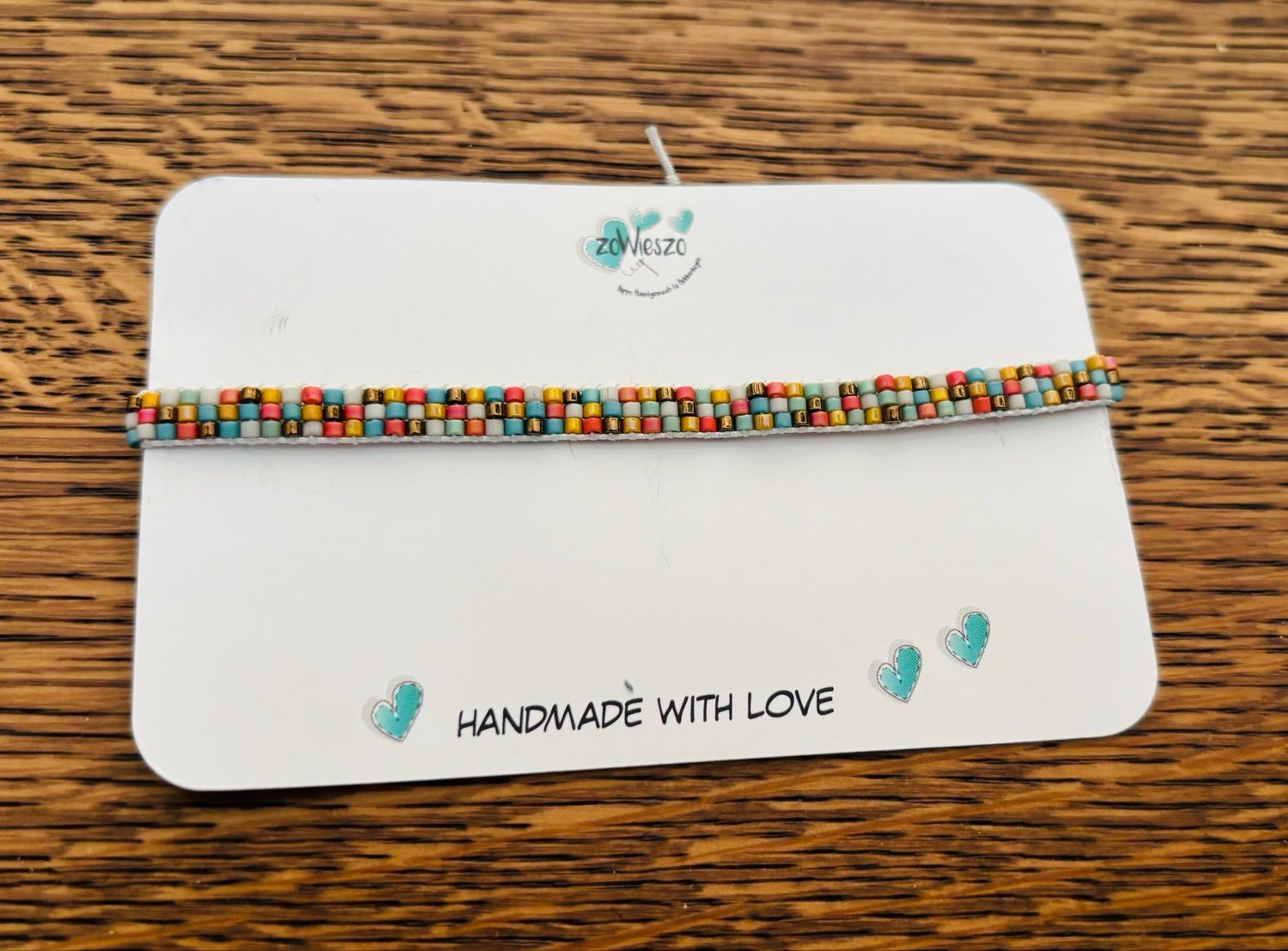Armbandje miyuki mixed colors m