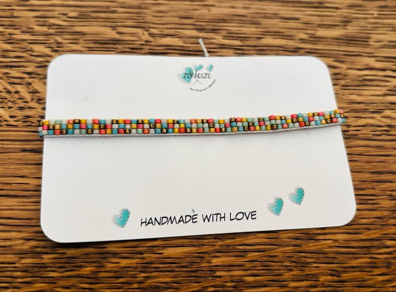 Armbandje miyuki mixed colors m
