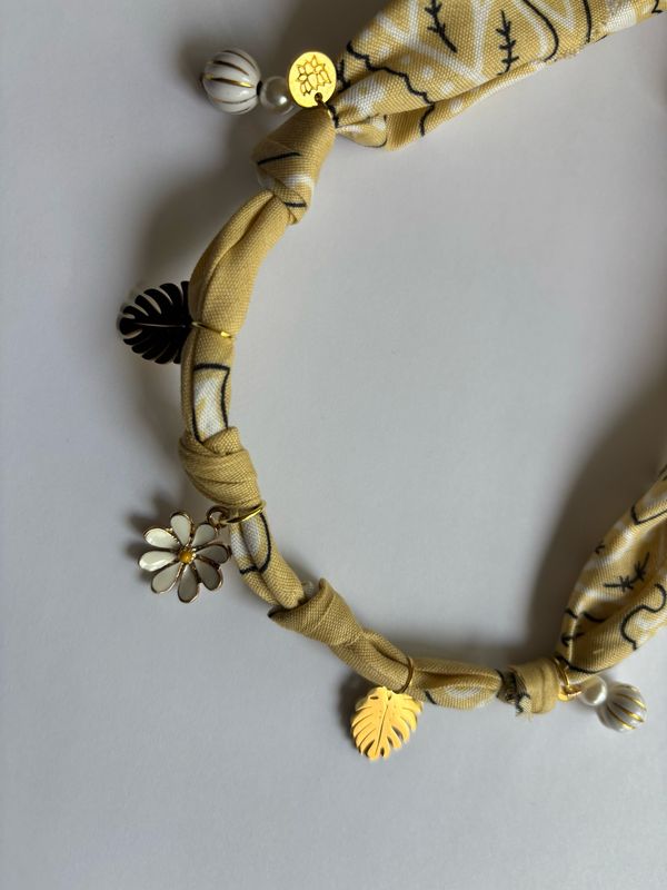 Bandana ketting neutraal