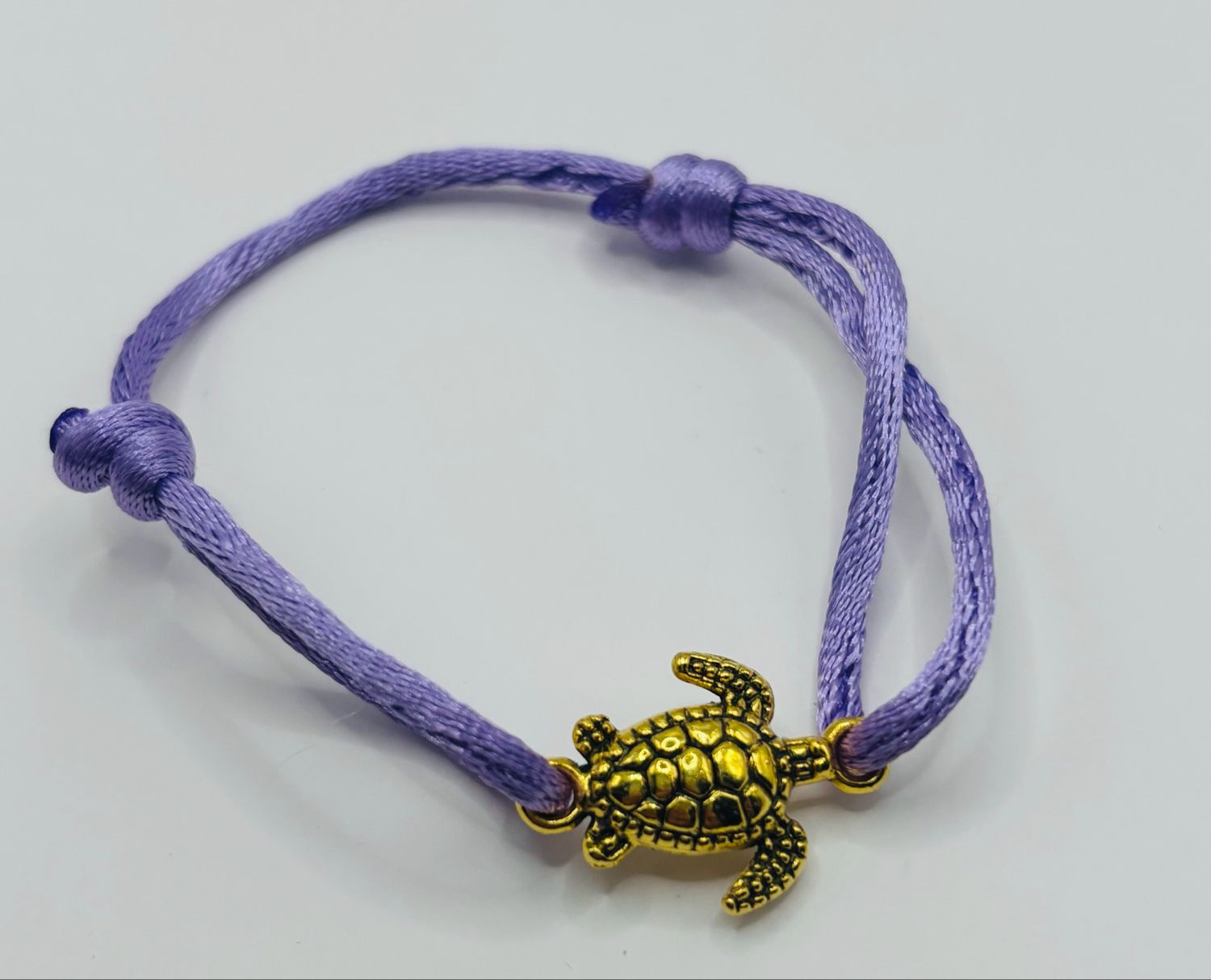 Satijnarmbandje schildpad ? kids