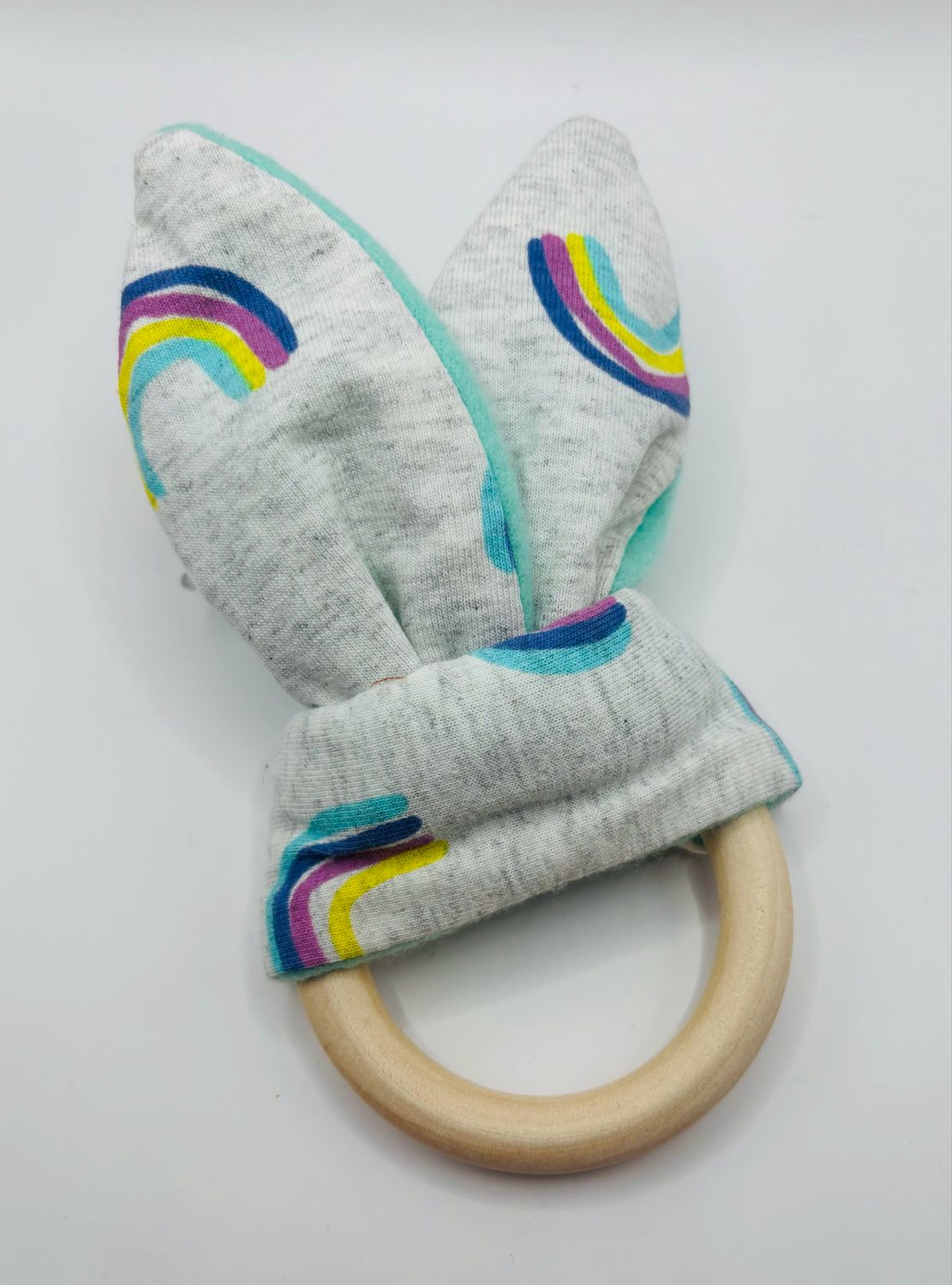 Konijnen oortje Regenboog