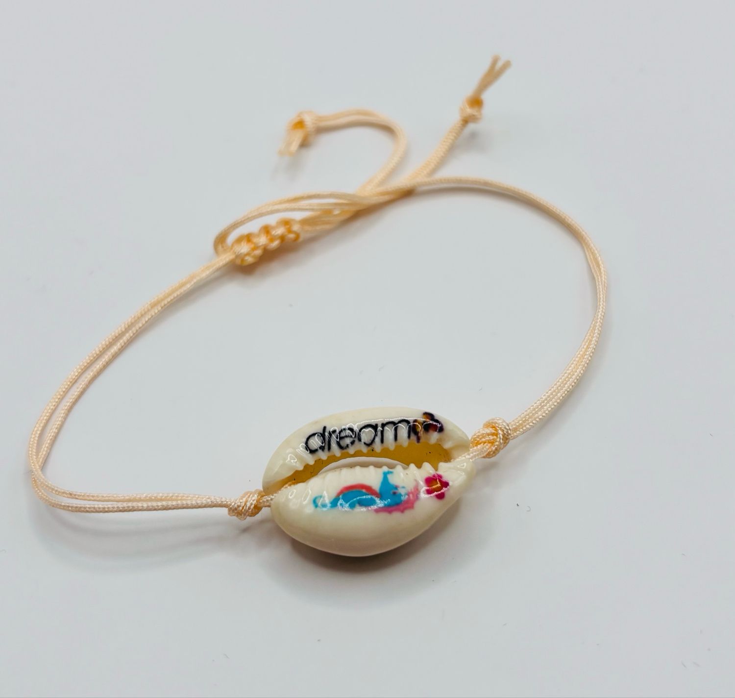 Armband kauri schelp neutral