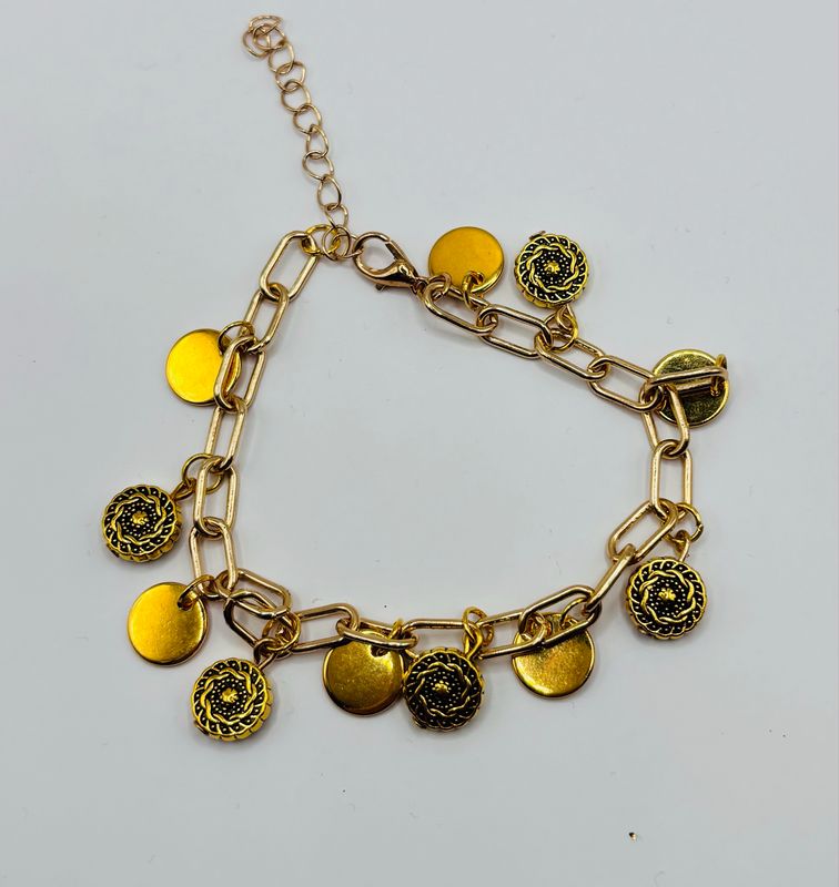 Bedelarmband muntjes