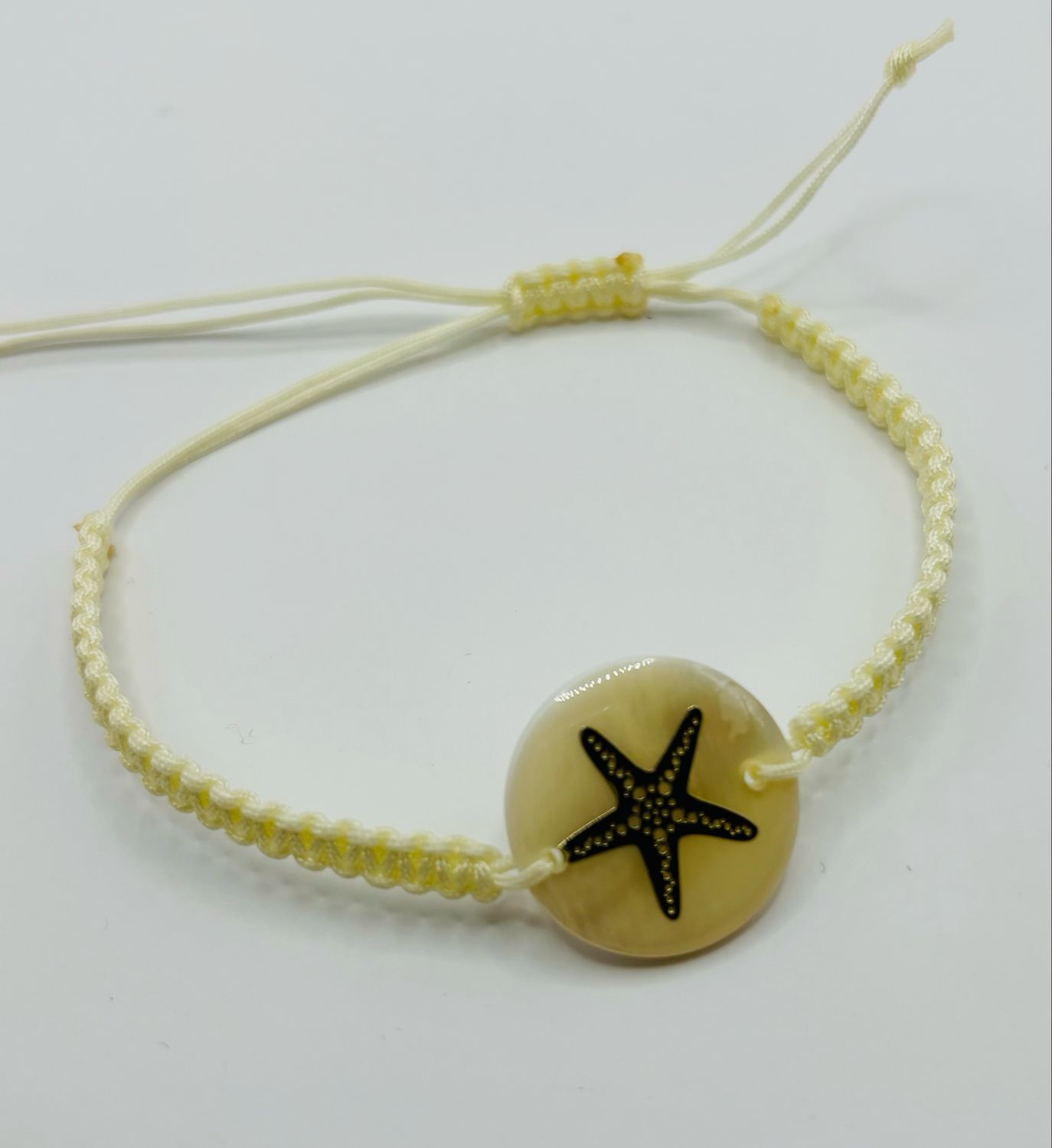 Macramé Armbandje Zeester ?