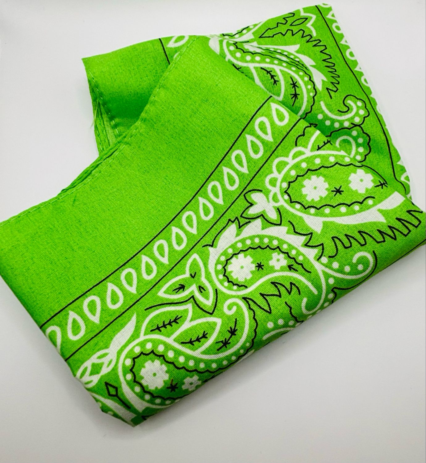 Sjaaltje Paisley groen