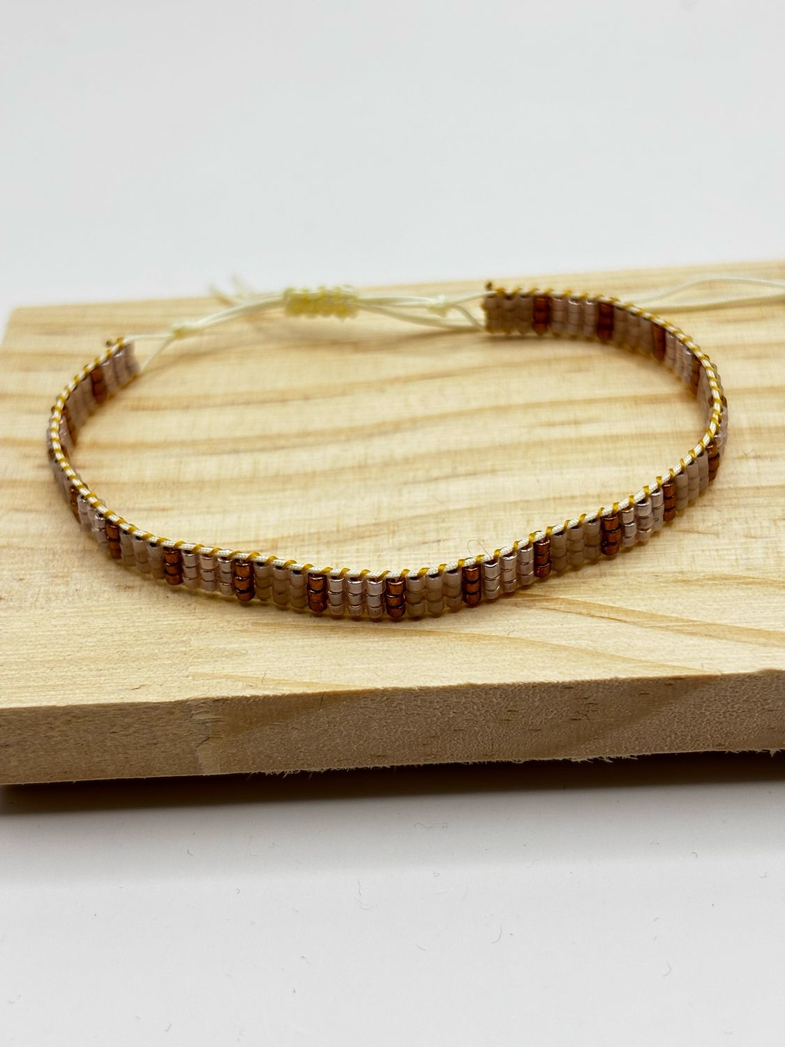 Armband miyuki neutraal