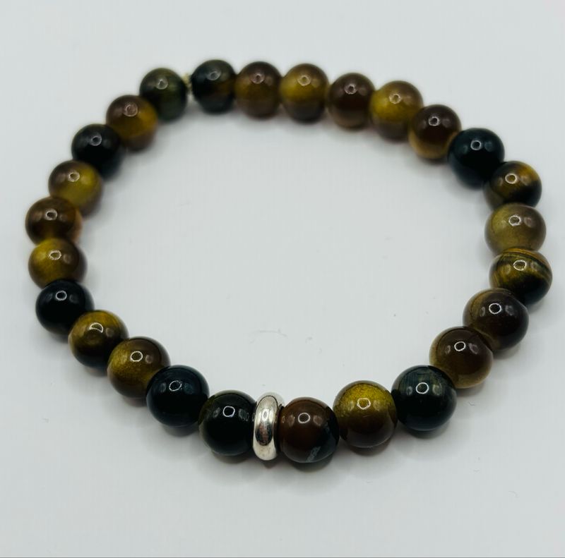 Mannenarmband Bruin