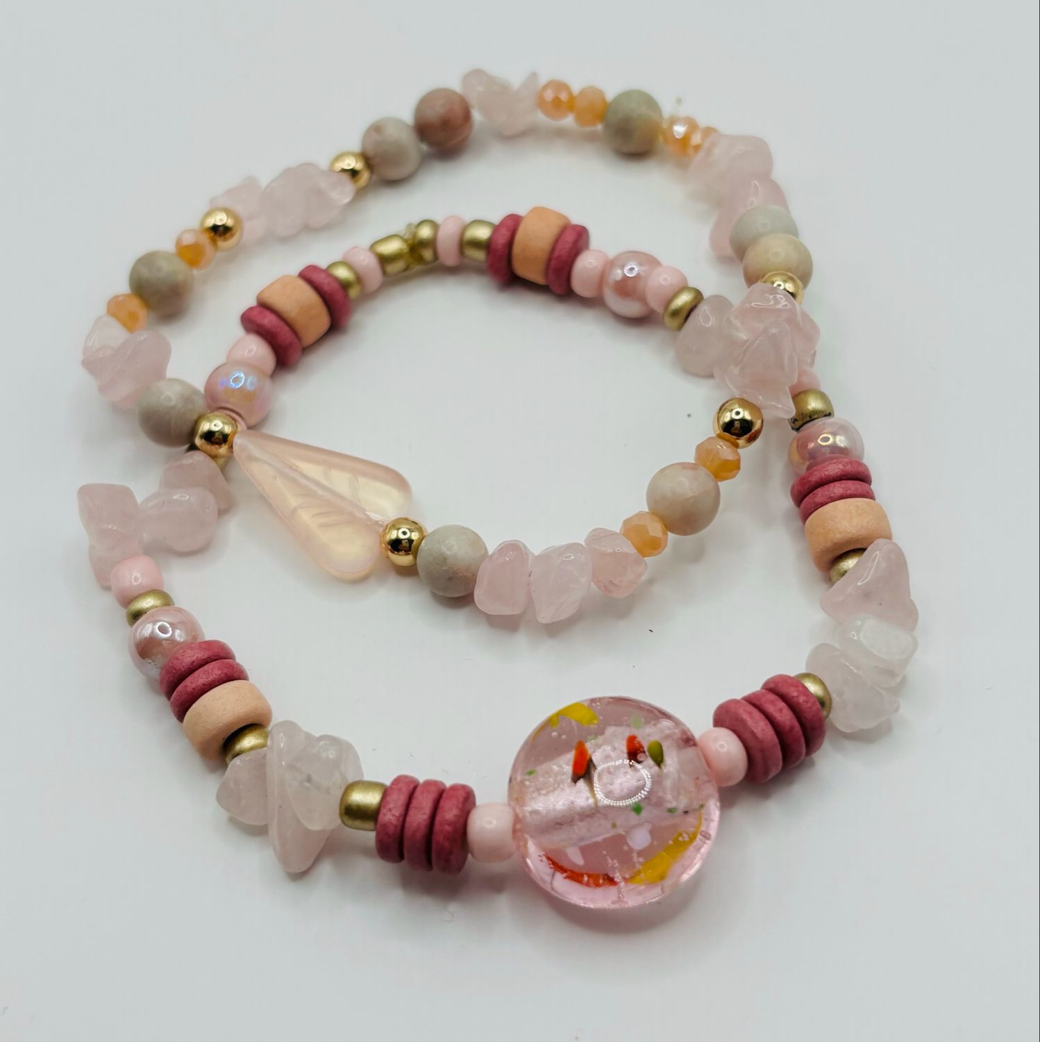 armband set roze ?