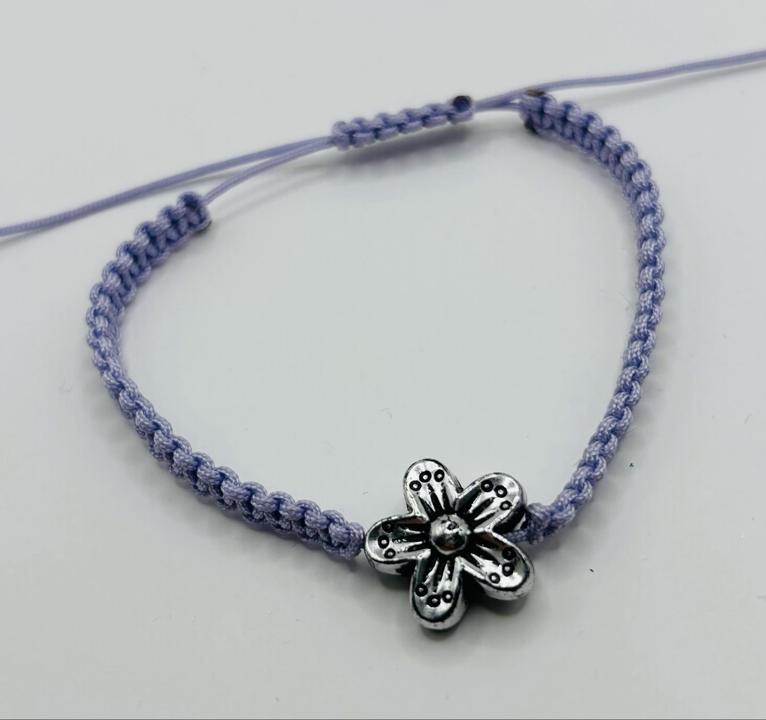 Macramé armband flower ?