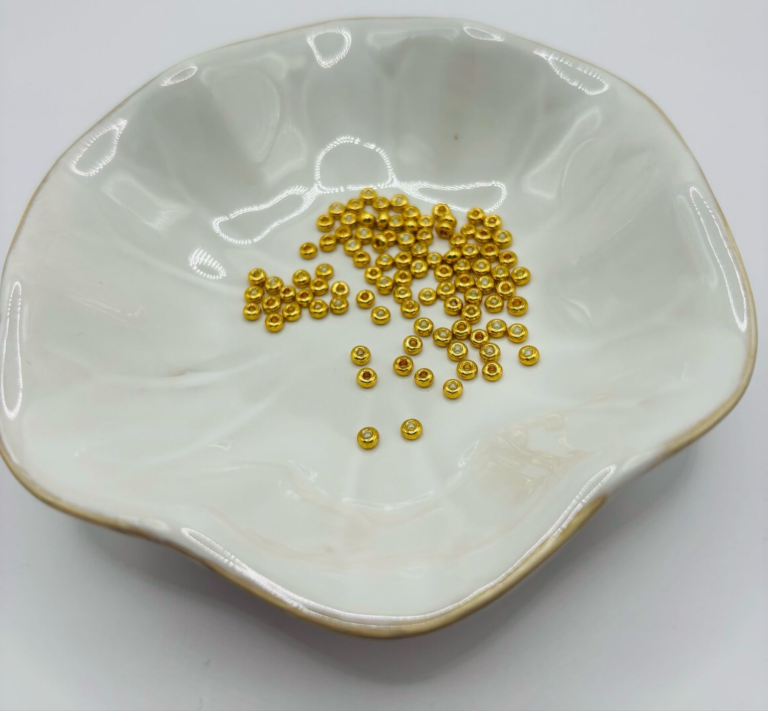 Rocailles 3mm goud 50gr